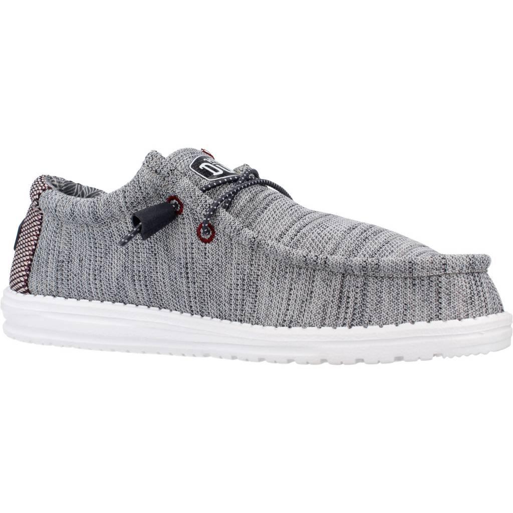 HEY DUDE WALLY SOX en color GRIS  (5)