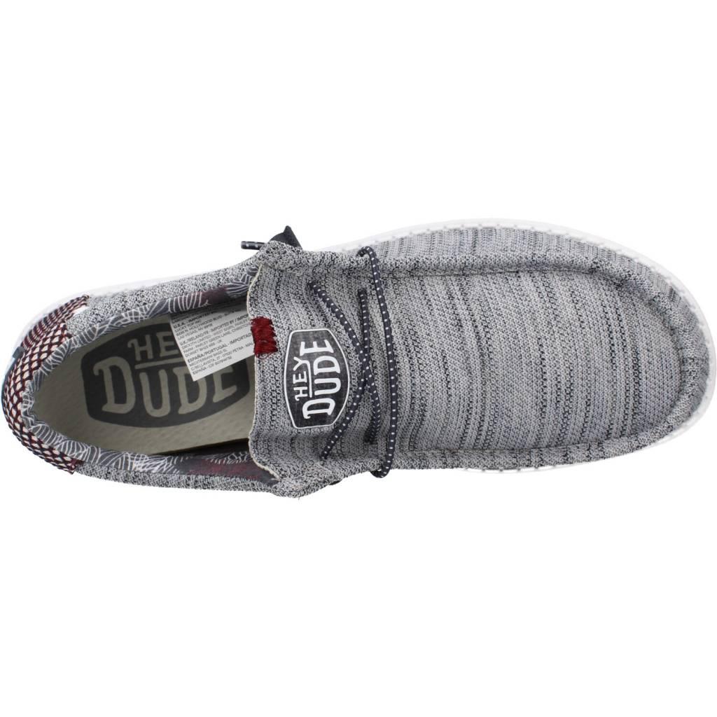 HEY DUDE WALLY SOX en color GRIS  (7)