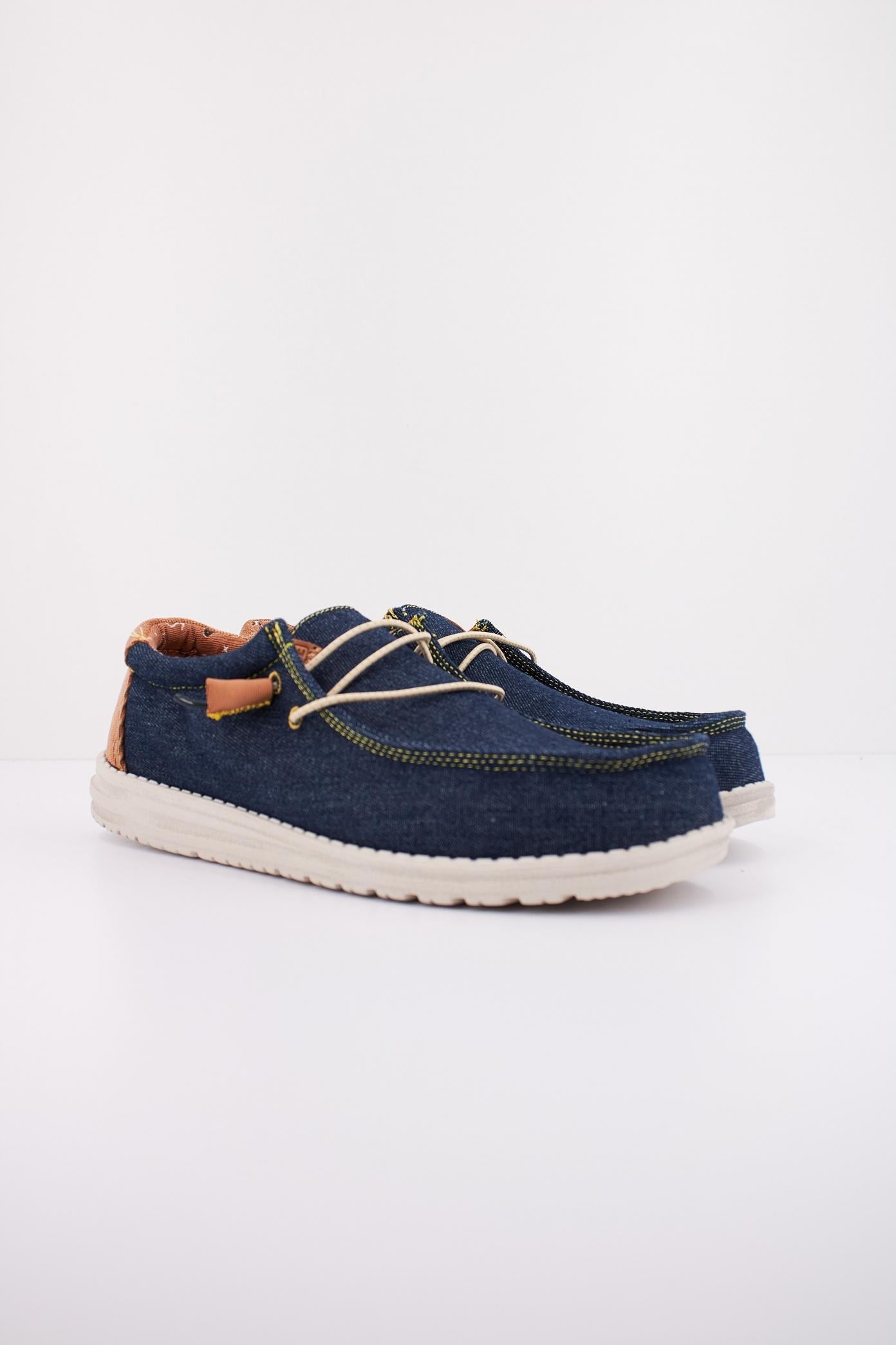 HEY DUDE WALLY WORKWEAR en color AZUL  (2)