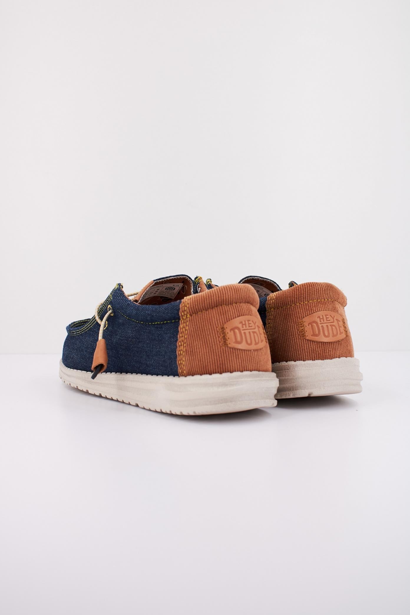 HEY DUDE WALLY WORKWEAR en color AZUL  (4)