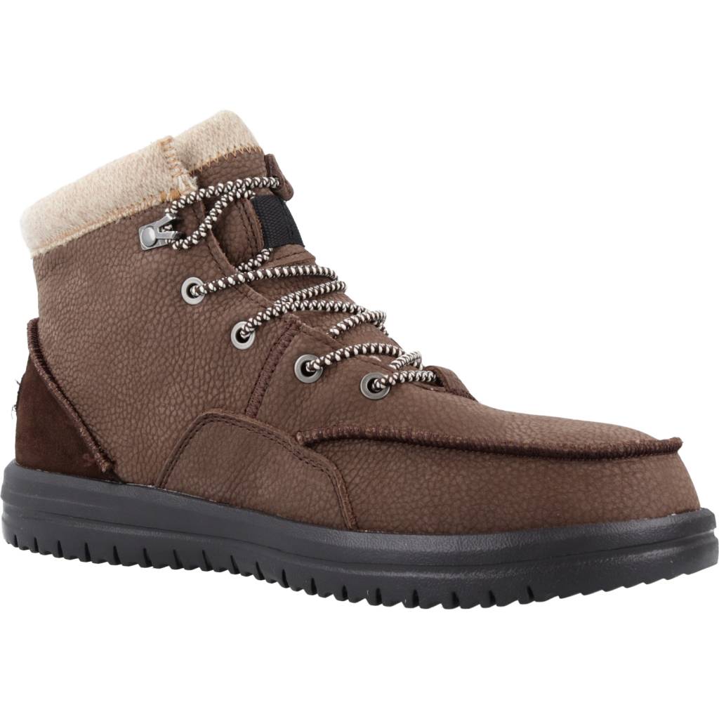 HEY DUDE BRADLEY BOOT LEATHER en color MARRON  (5)