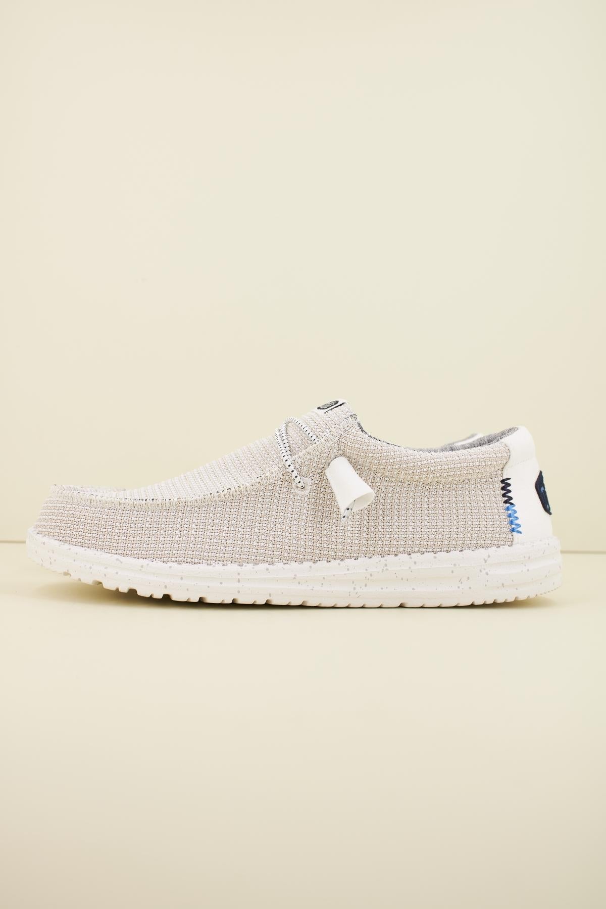 HEY DUDE WALLY SPORT MESH en color BLANCO  (1)