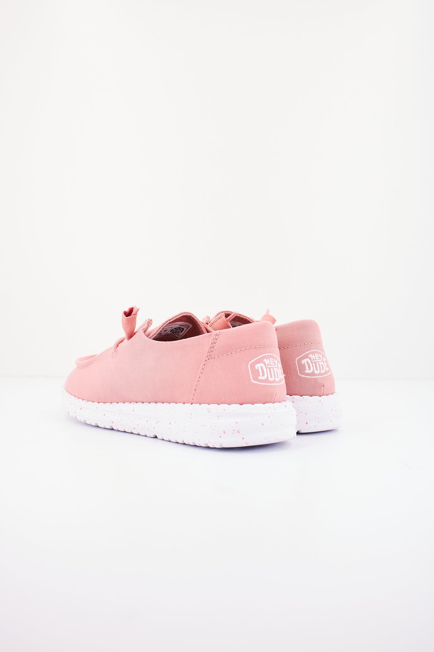 HEY DUDE WENDY SLUB CANVAS en color ROSA  (3)