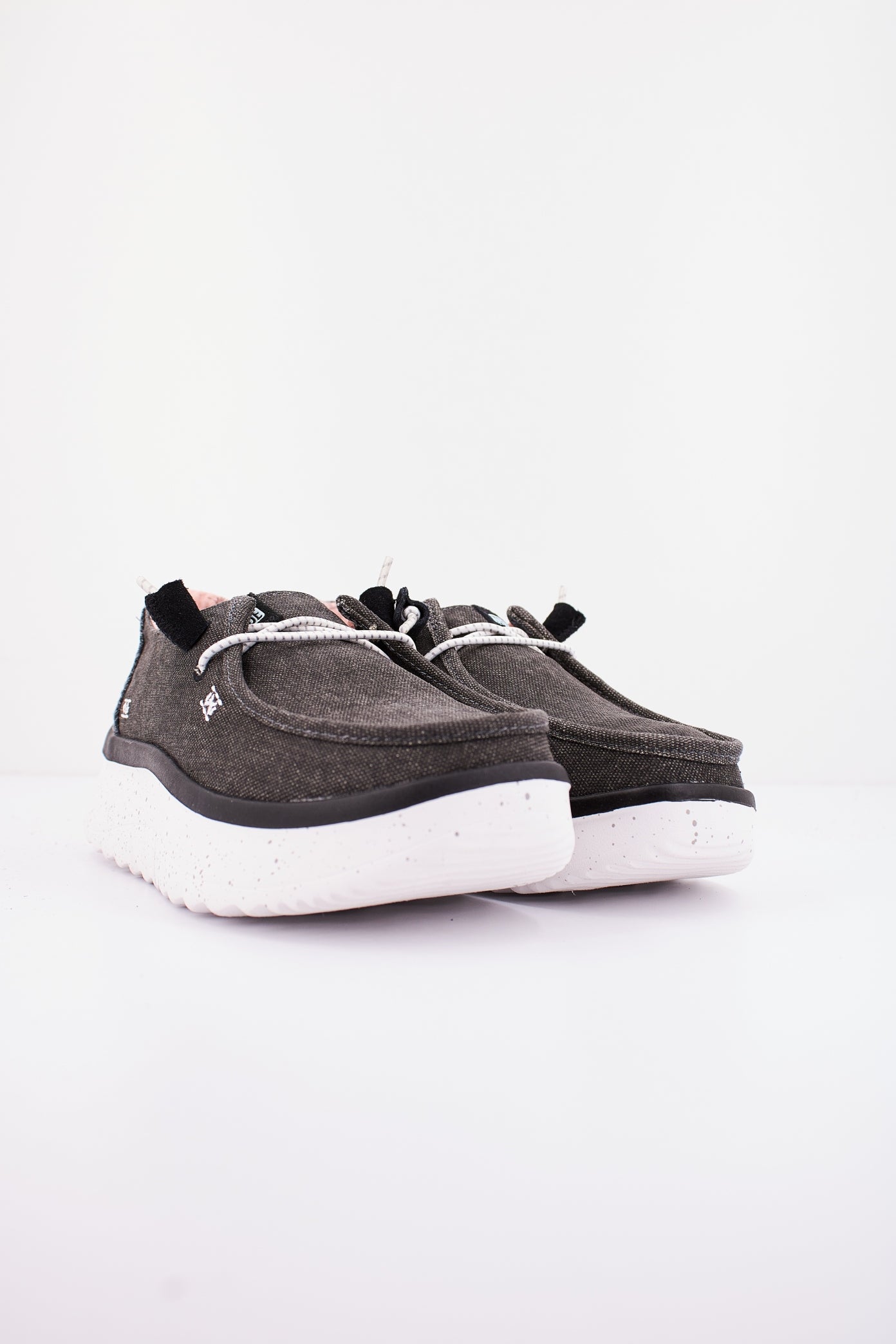 HEY DUDE WENDY PEAK CHAMBRAY en color NEGRO  (2)