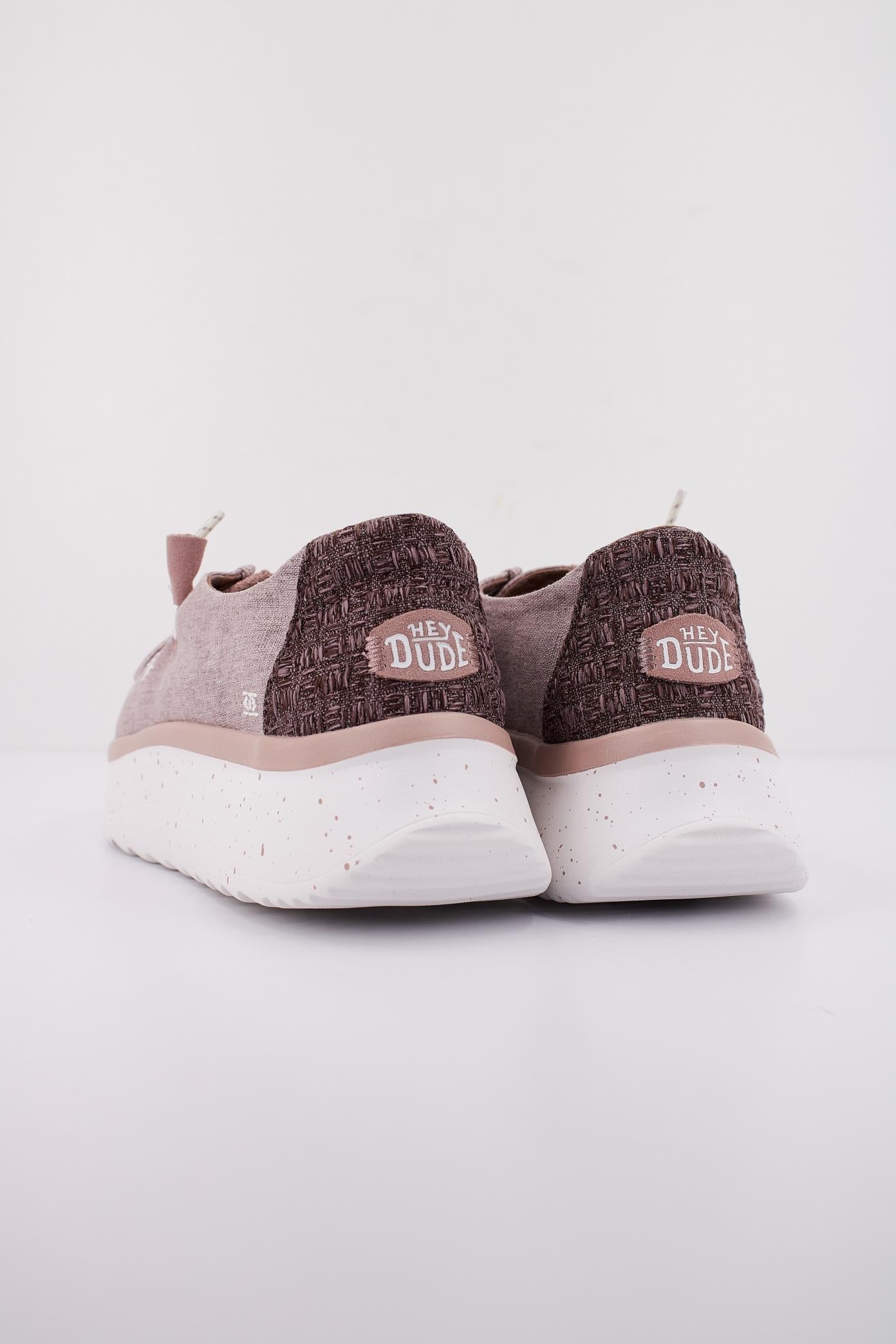 HEY DUDE WENDY PEAK CHAMBRAY en color ROSA  (4)