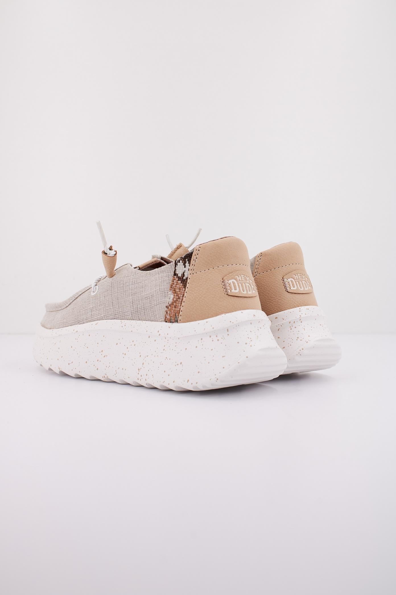 HEY DUDE WENDY PEAK WOVEN en color BEIS  (3)