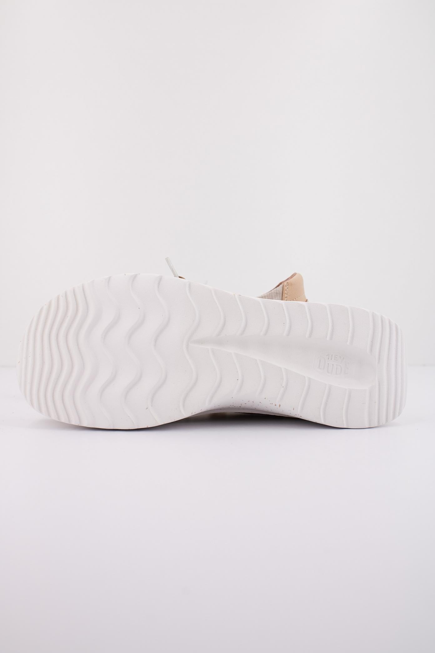 HEY DUDE WENDY PEAK WOVEN en color BEIS  (4)