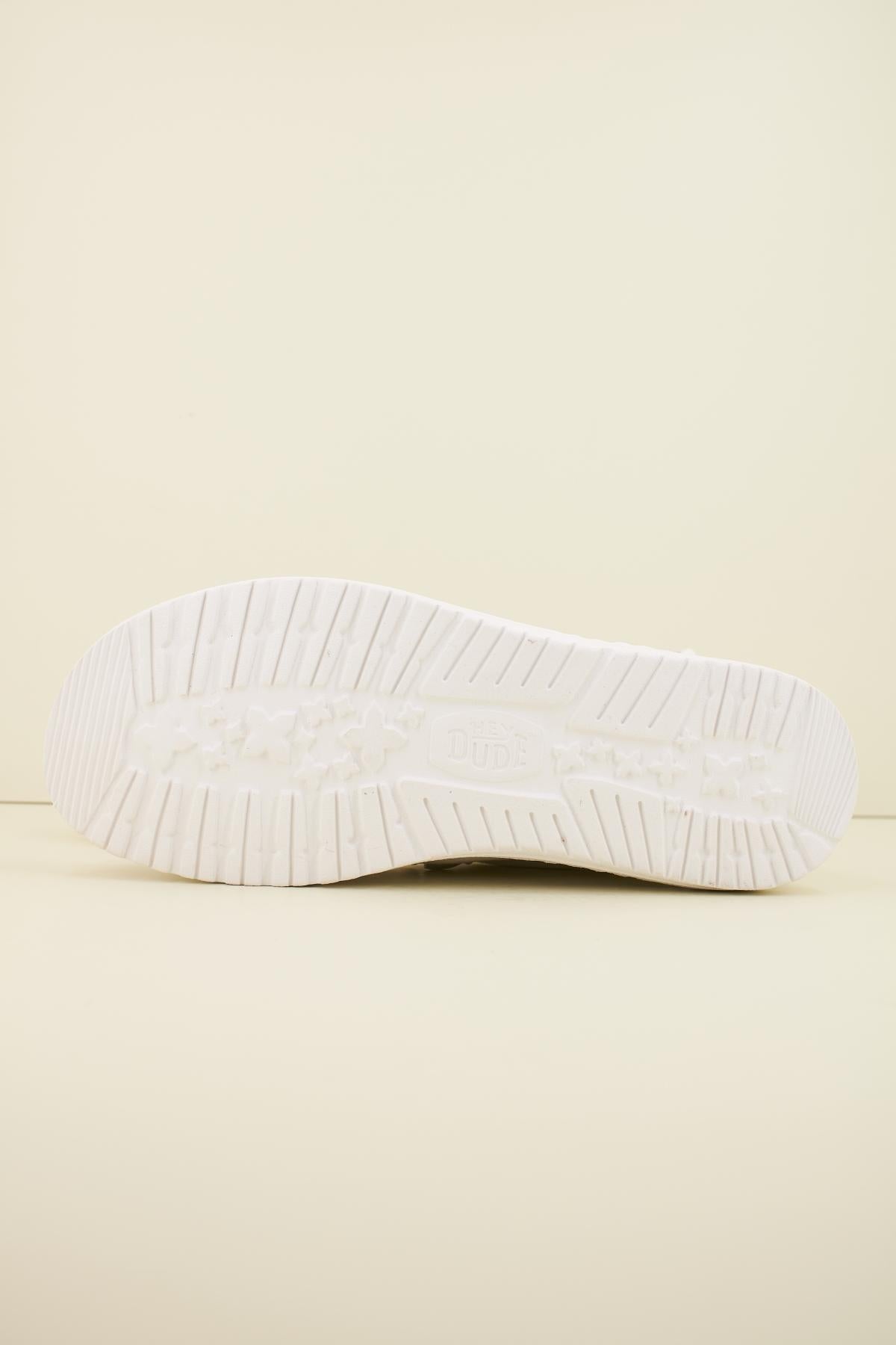HEY DUDE  WALLY FUNK NYLON CRAFT en color BLANCO  (4)