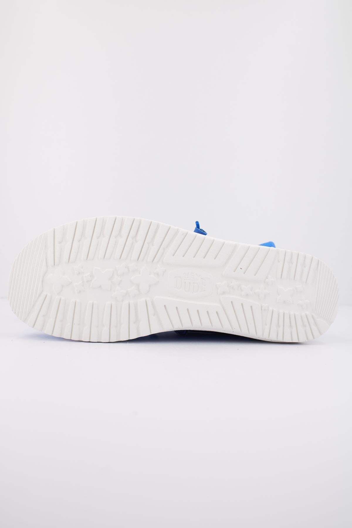 HEY DUDE WALLY STRETCH CANVAS en color AZUL  (4)