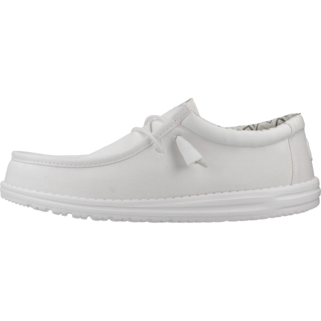 HEY DUDE WALLY STRETCH CANVAS en color BLANCO  (2)
