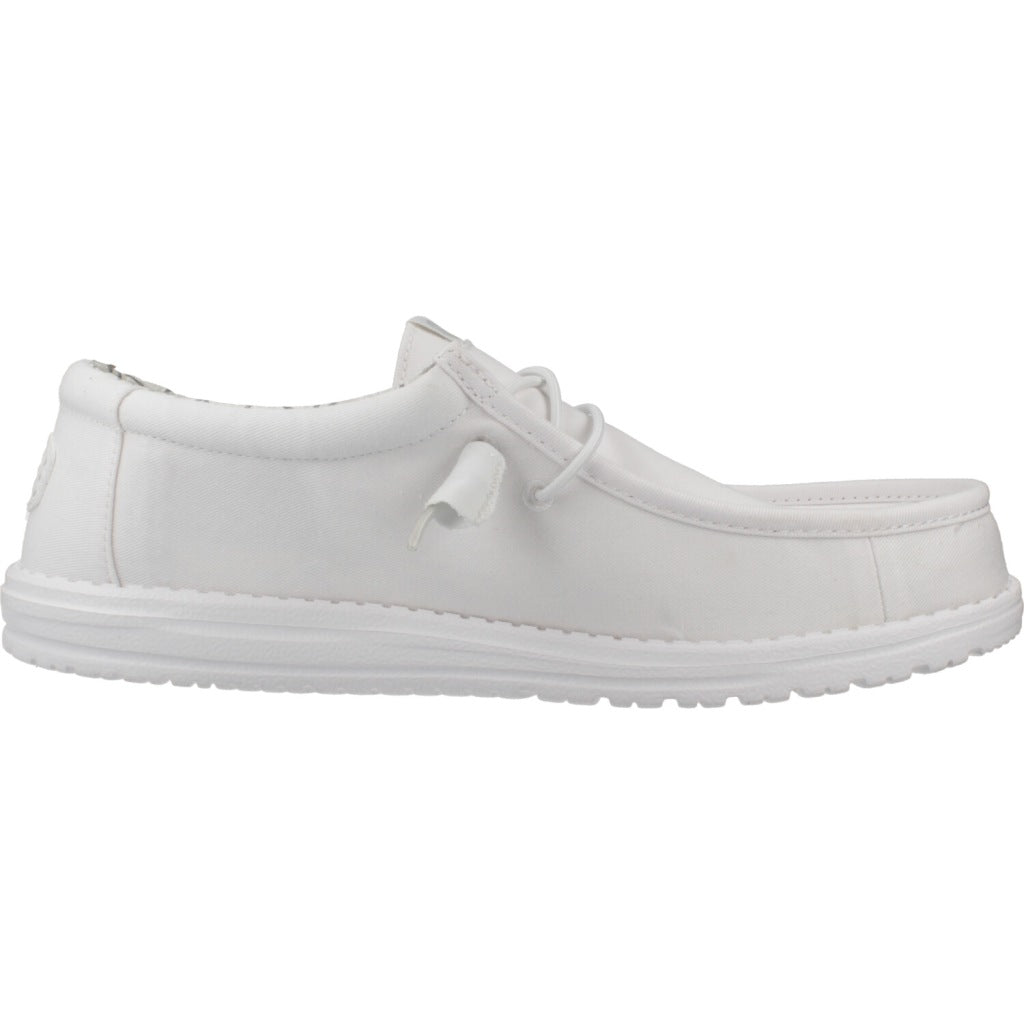 HEY DUDE WALLY STRETCH CANVAS en color BLANCO  (4)