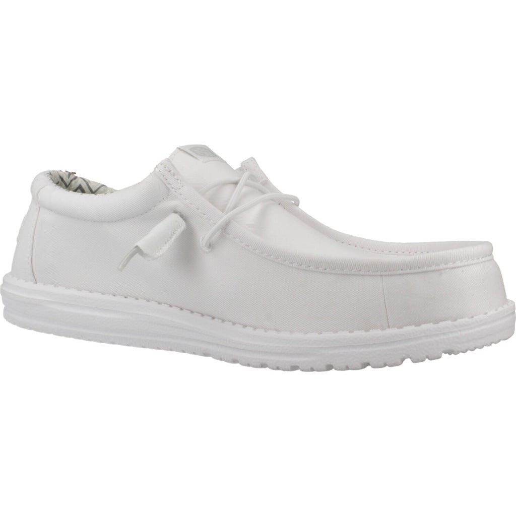 HEY DUDE WALLY STRETCH CANVAS en color BLANCO  (5)