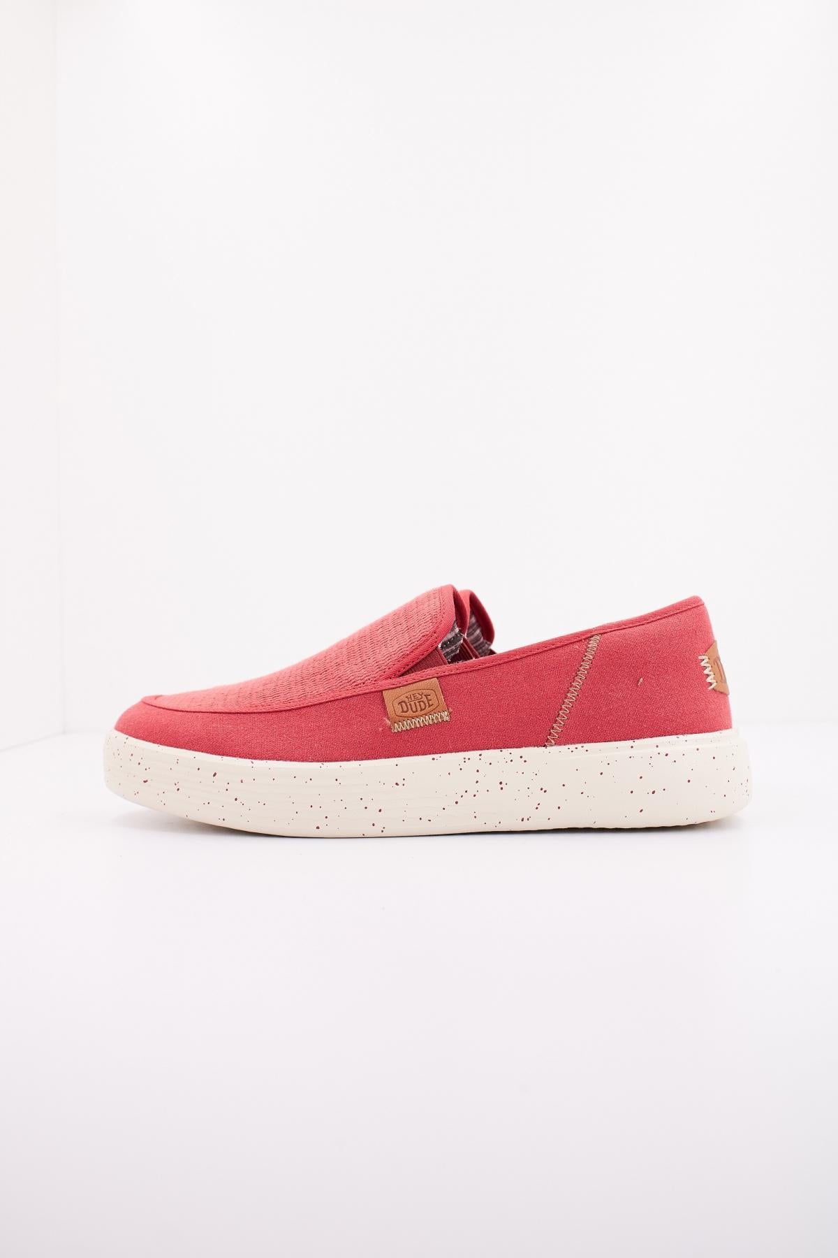 HEY DUDE SUNAPEE M COASTLINE en color ROJO  (1)
