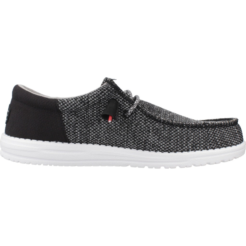 HEY DUDE WALLY FUNK OPEN MESH en color NEGRO  (4)
