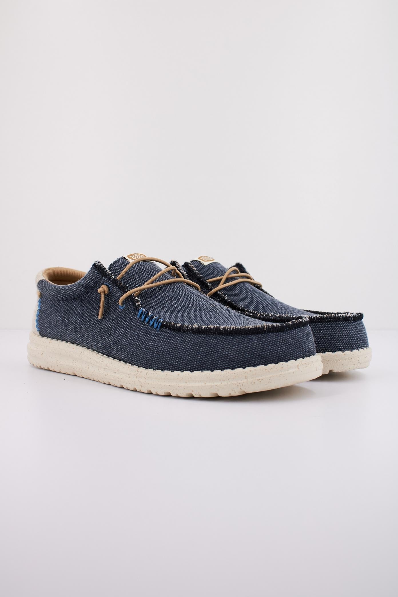 HEY DUDE WALLY COASTLINE JUTE en color AZUL  (2)