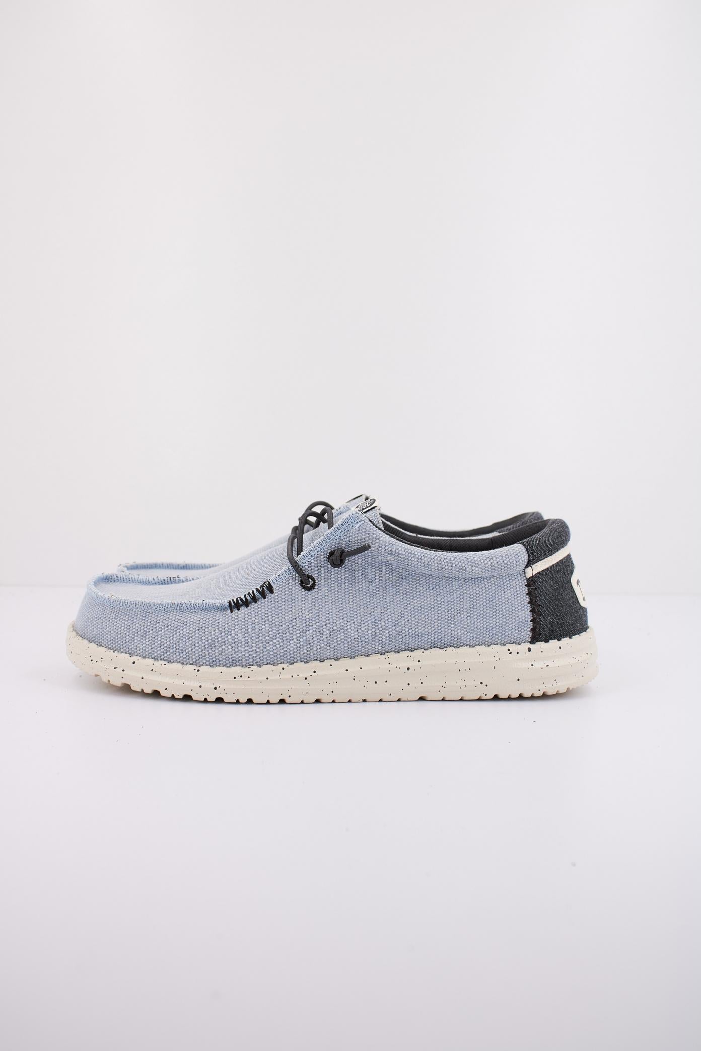HEY DUDE WALLY COASTLINE JUTE en color AZUL  (1)