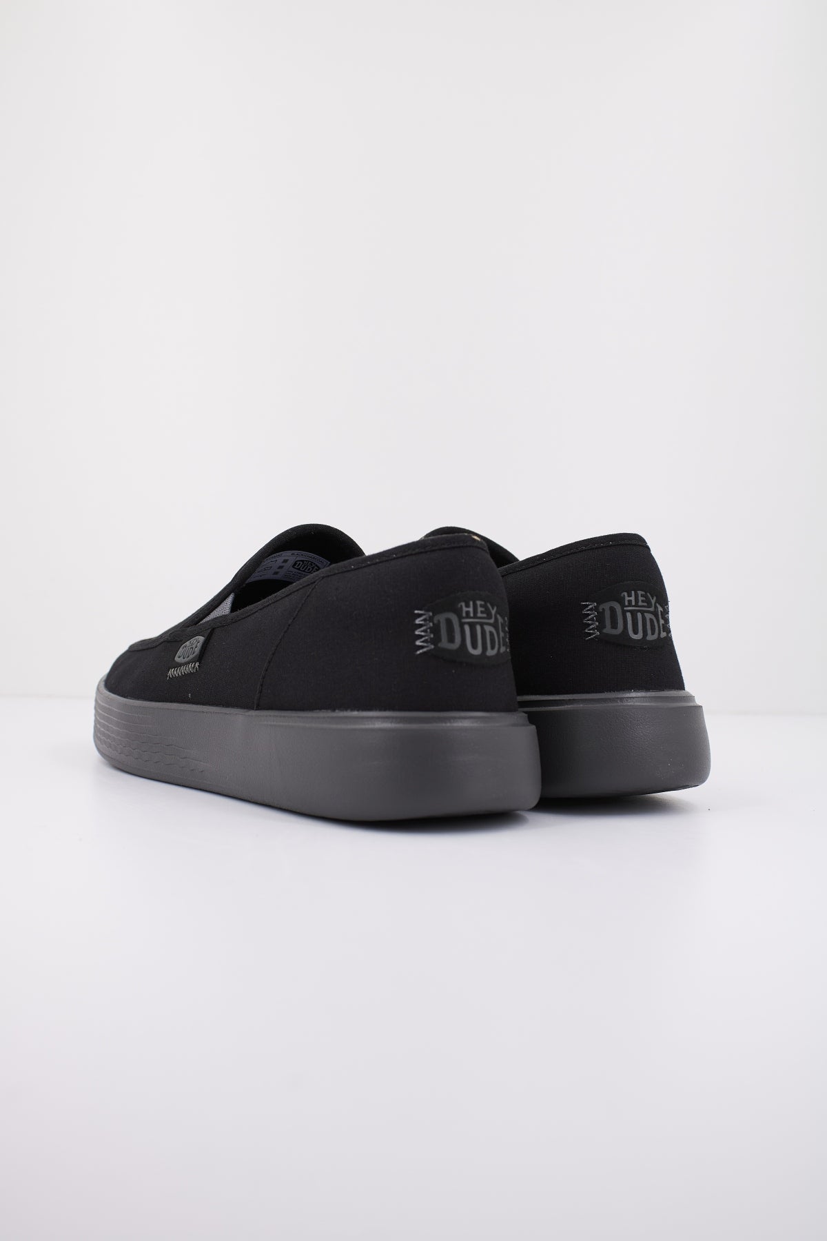 HEY DUDE SUNAPEE M CANVAS en color NEGRO  (3)