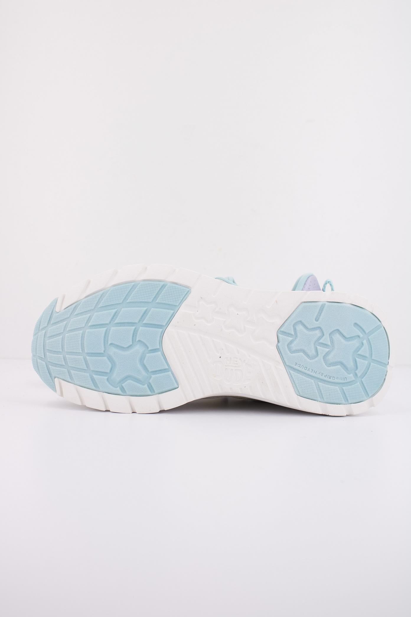 HEY DUDE SIROCCO ALTA W COLORBLOC en color BLANCO  (5)