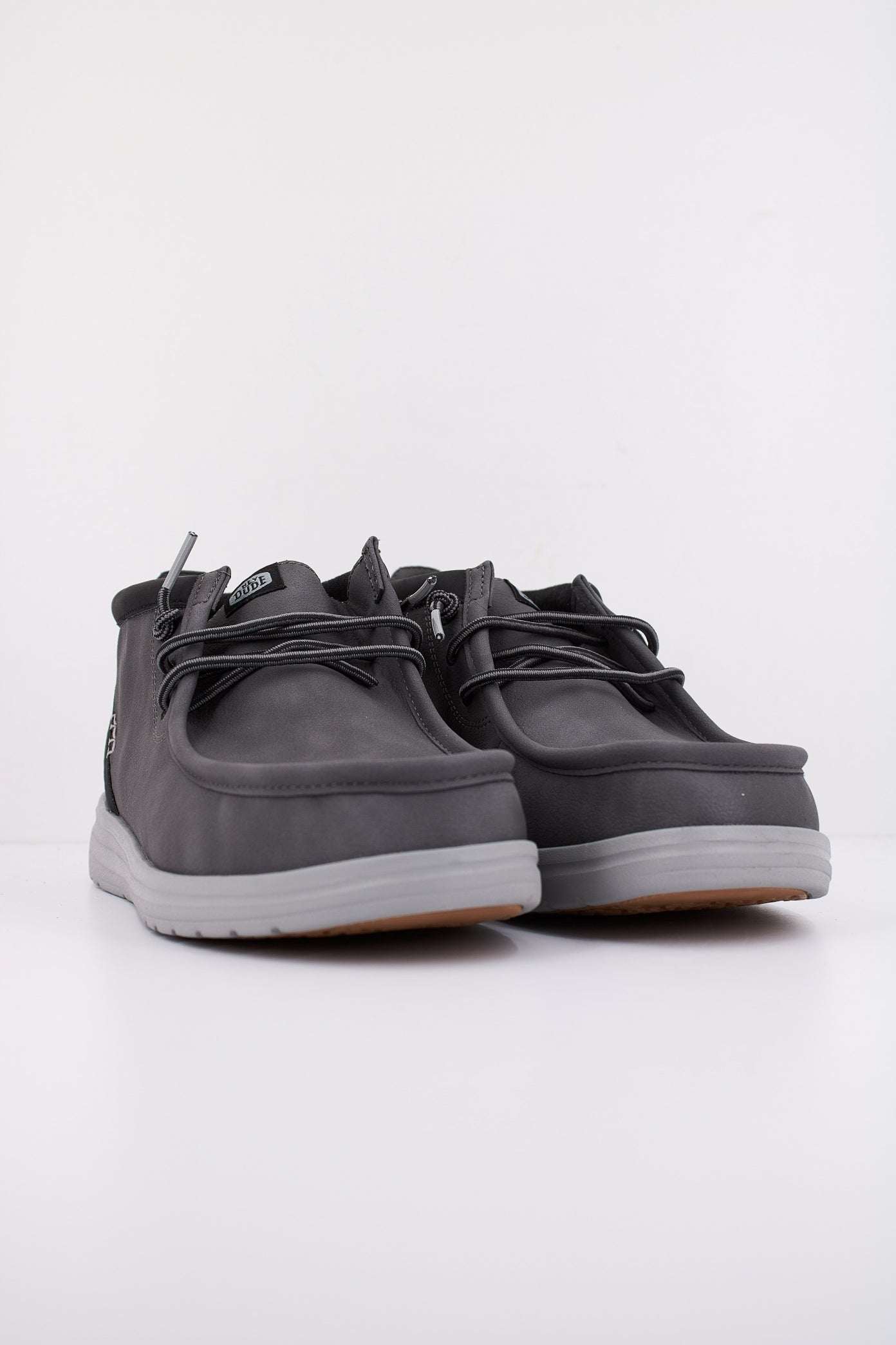 HEY DUDE  WALLY MID GRIP R CLASSIC en color GRIS  (2)