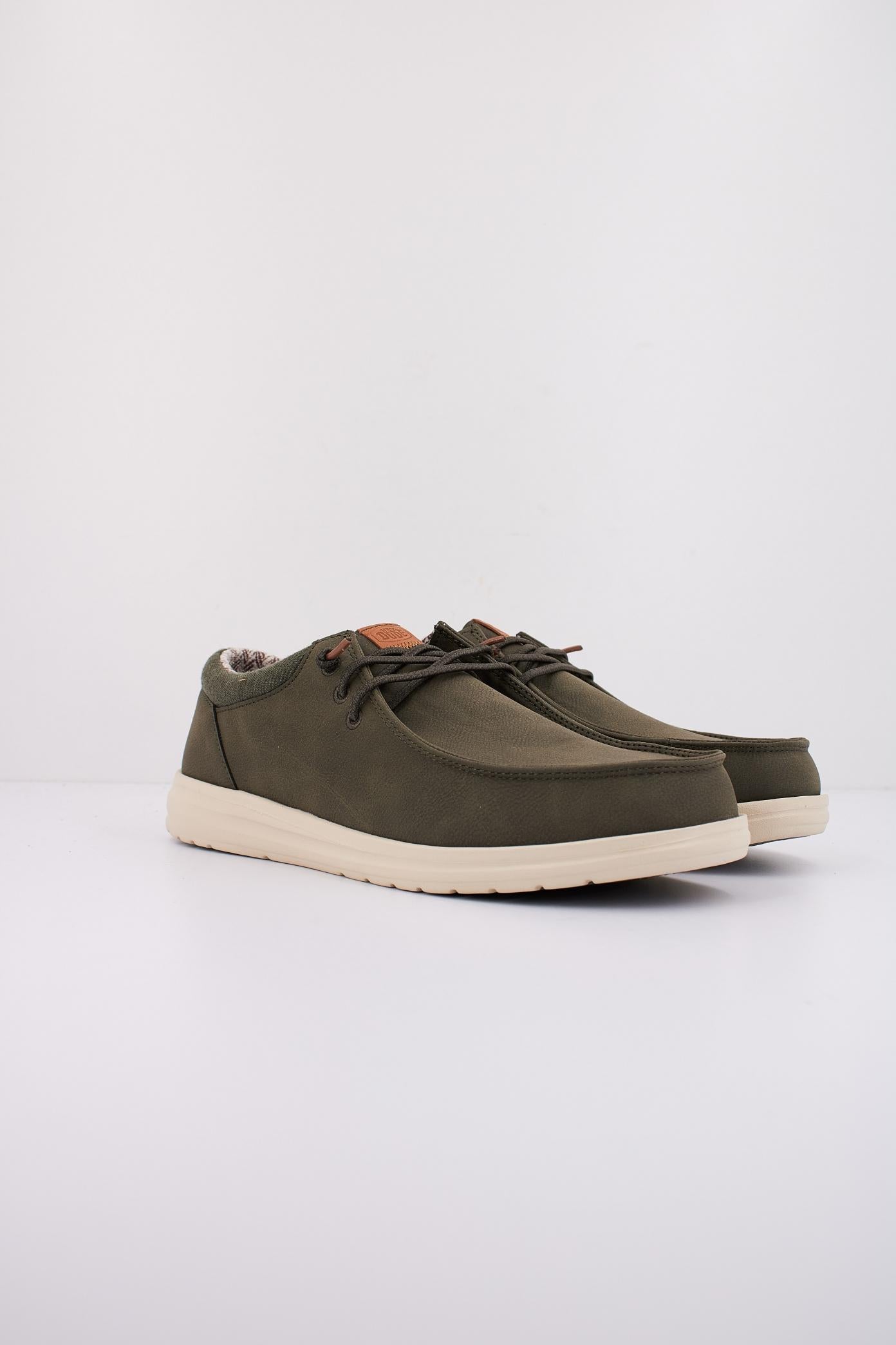 HEY DUDE PAUL CLASSIC en color VERDE  (2)