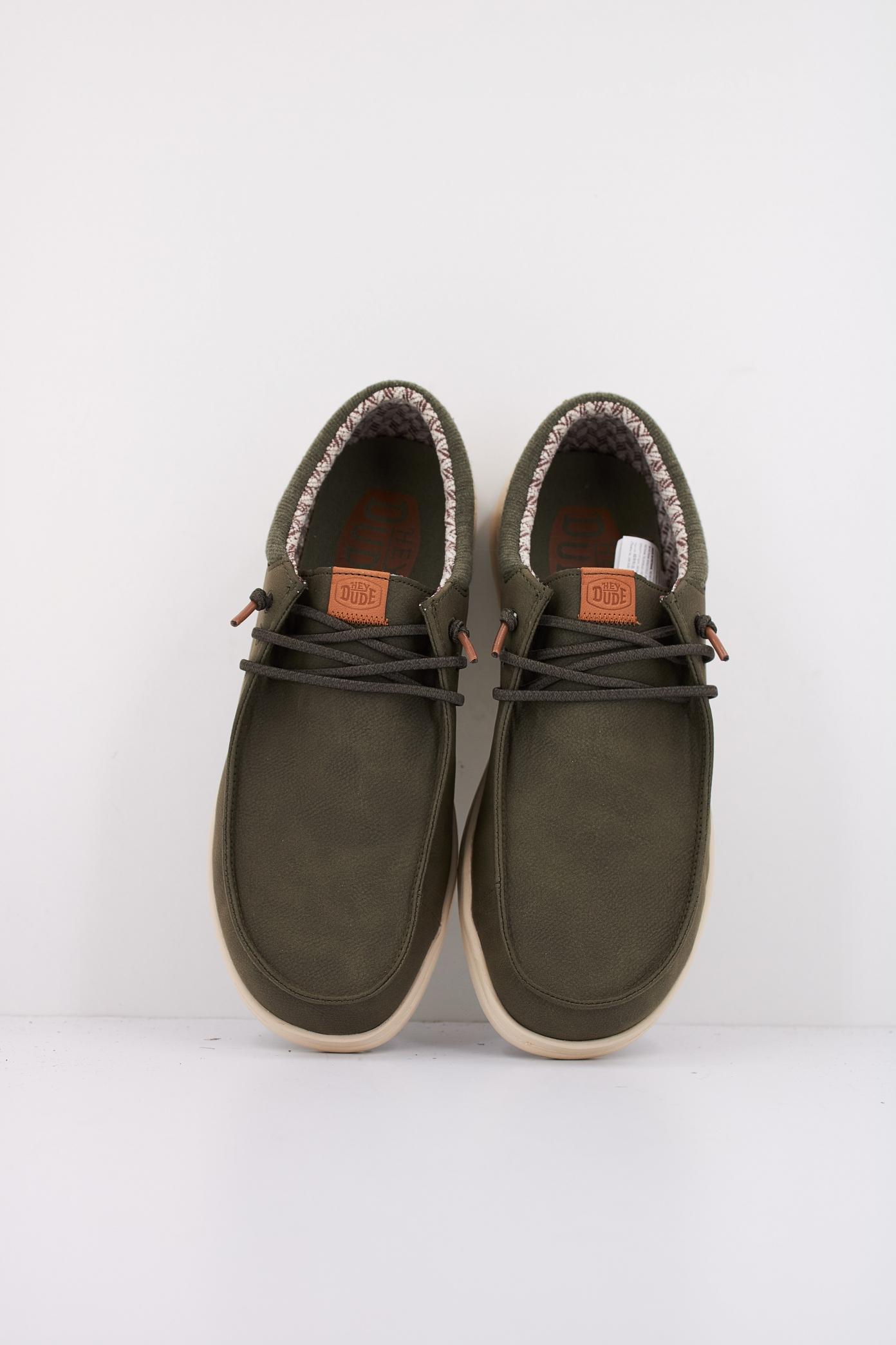 HEY DUDE PAUL CLASSIC en color VERDE  (3)