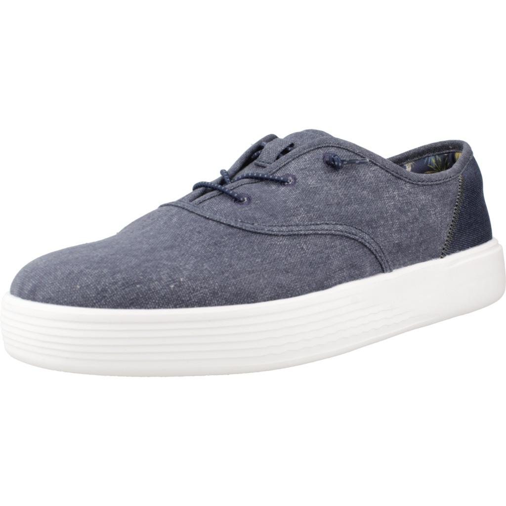 HEY DUDE  CONWAY CRAFT LINEN en color AZUL  (1)