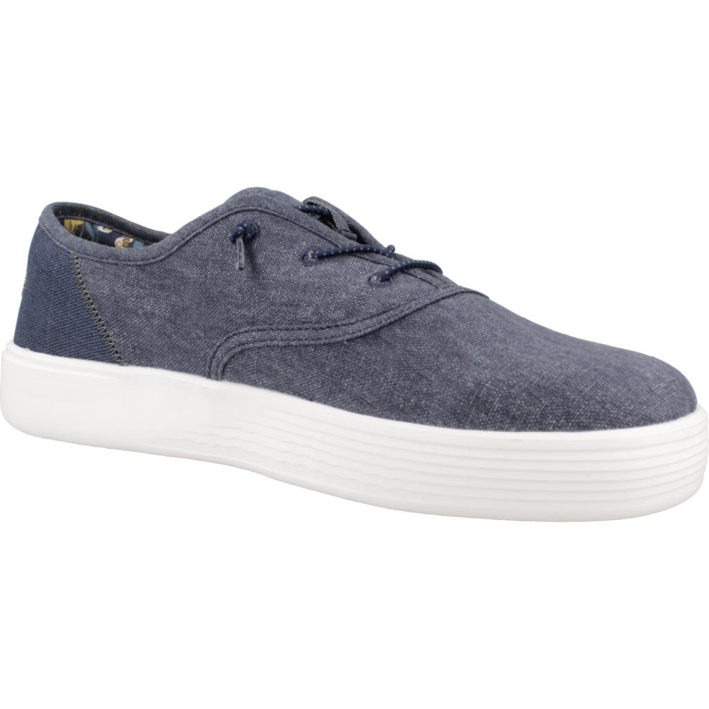 HEY DUDE  CONWAY CRAFT LINEN en color AZUL  (5)