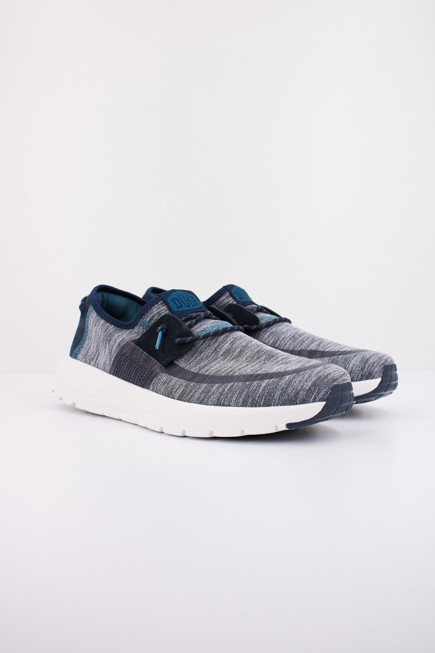 HEY DUDE SIROCCO DUAL KNIT en color AZUL  (2)