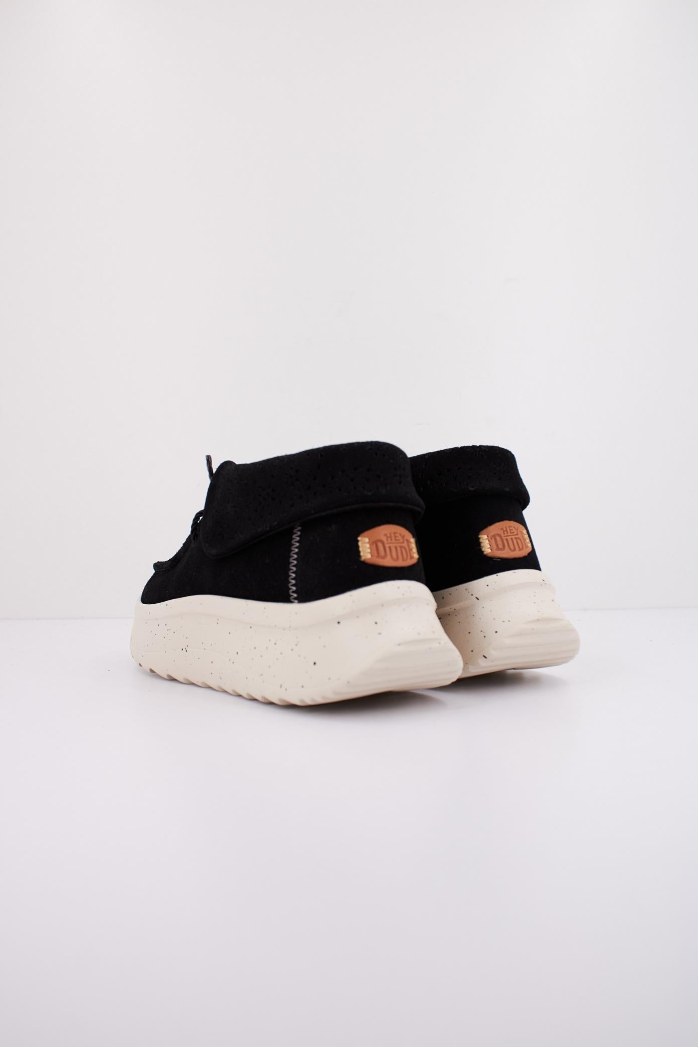 HEY DUDE WENDY PEAK FOLD BOOT en color NEGRO  (4)