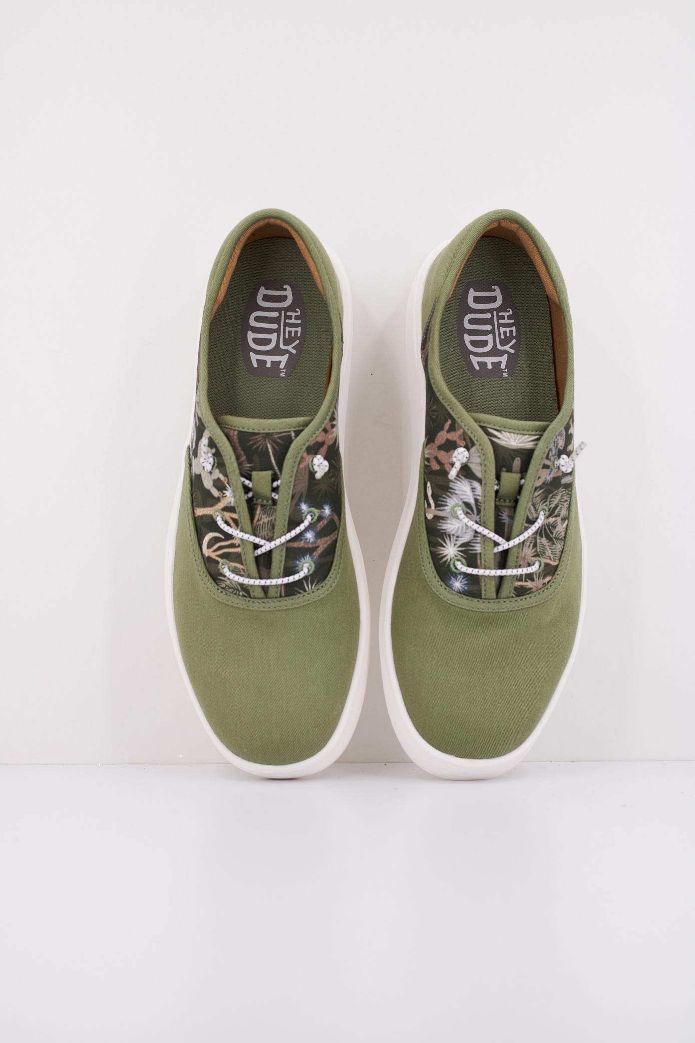 HEY DUDE CONWAY DESERT en color VERDE  (3)