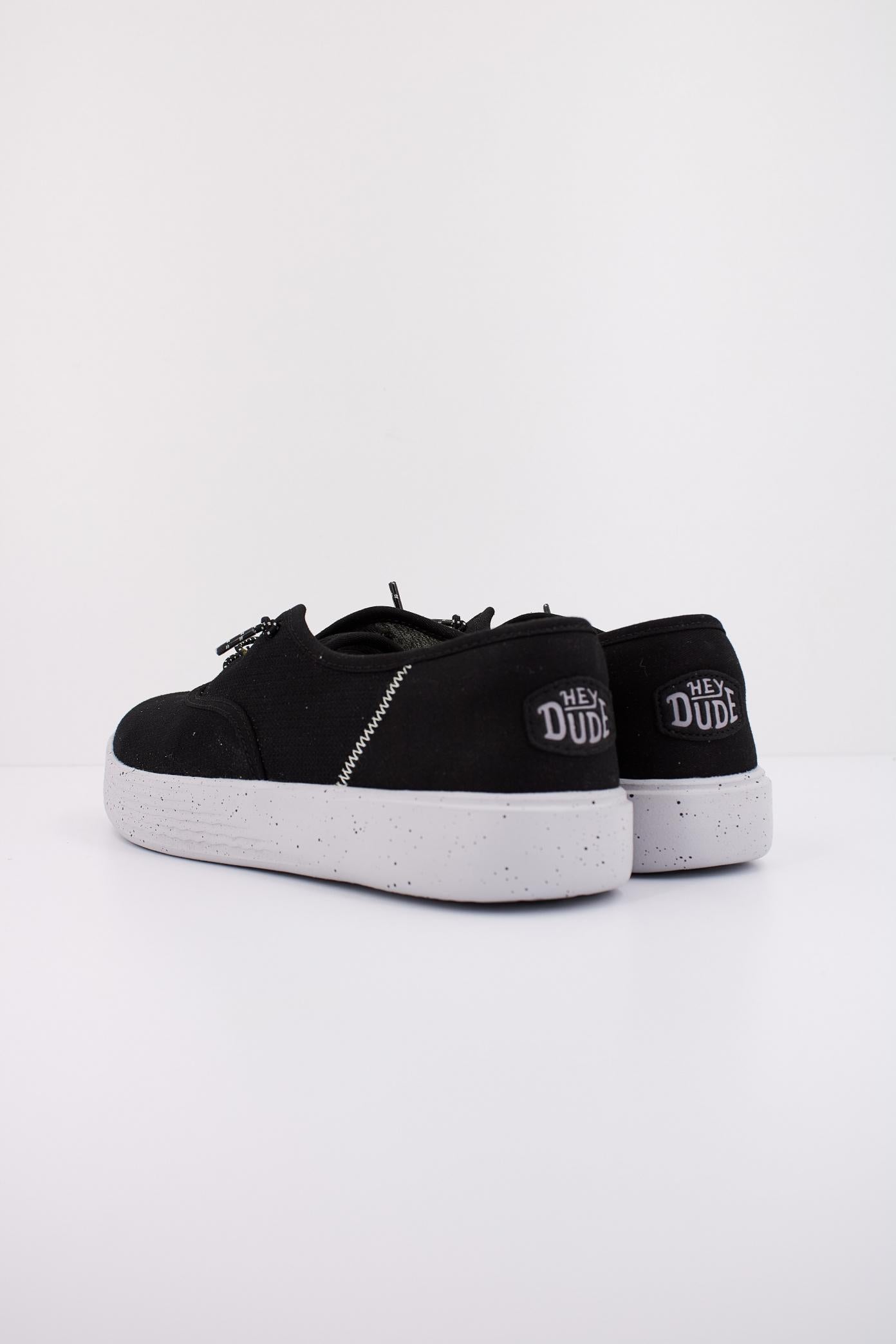HEY DUDE CONWAY SPORT MESH en color NEGRO  (4)