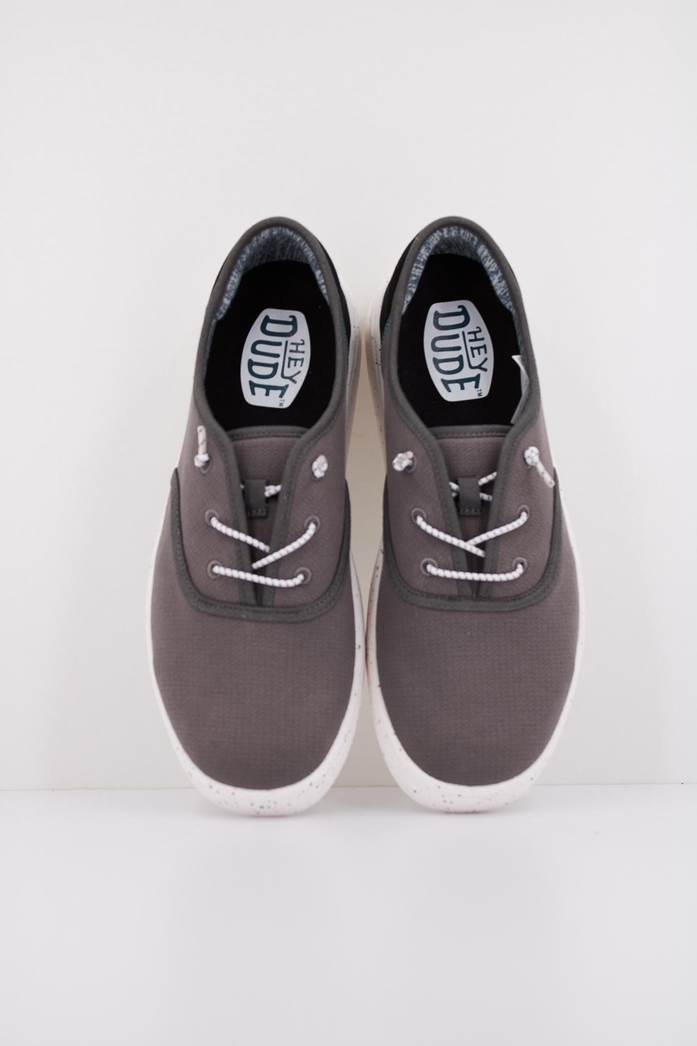 HEY DUDE CONWAY SPORT MESH en color GRIS  (3)