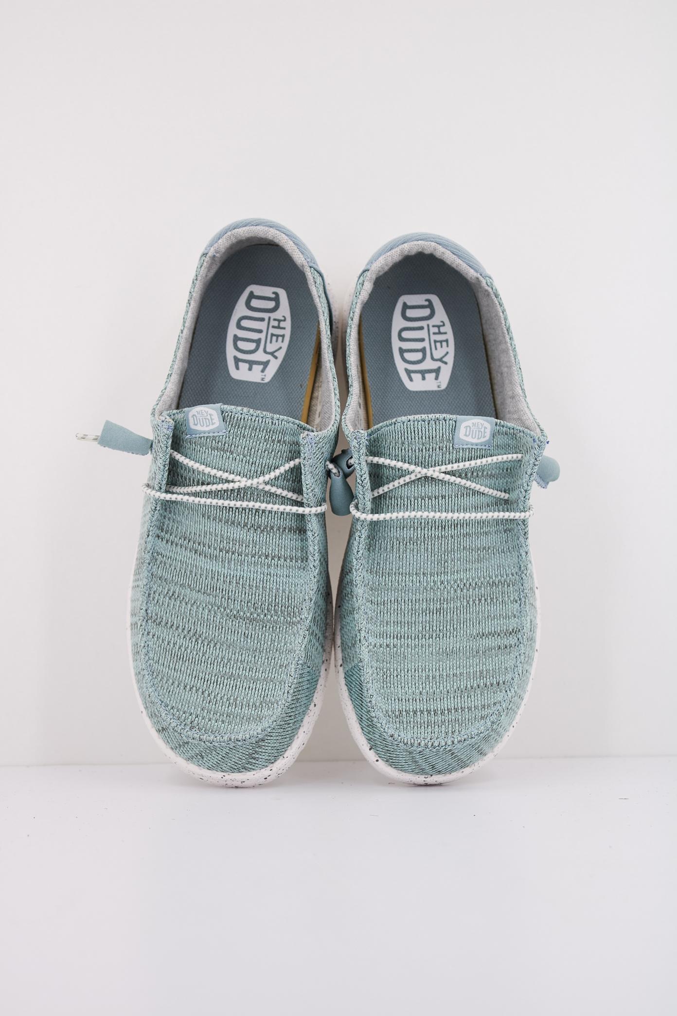 HEY DUDE WENDY SPORT MESH en color GRIS  (3)