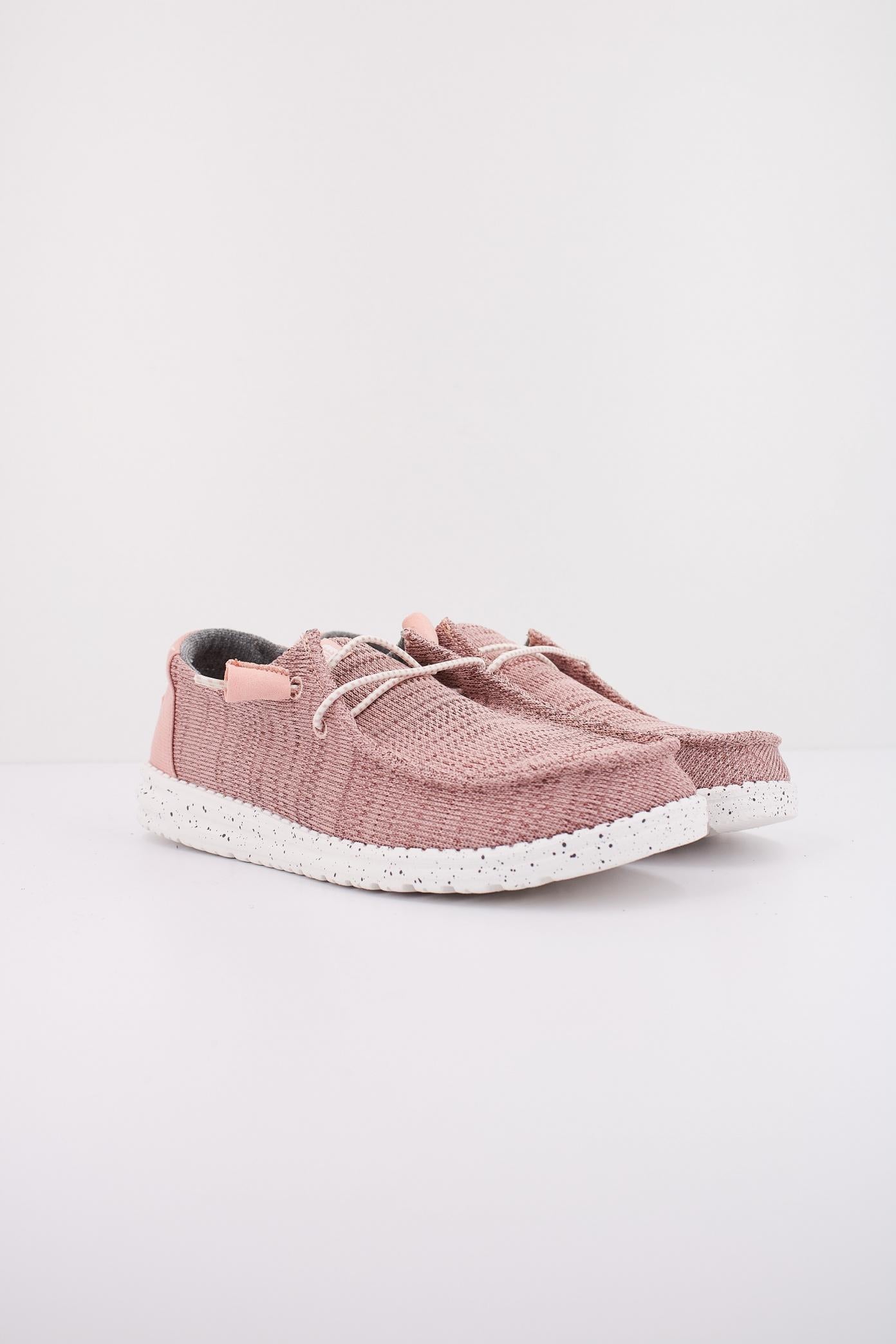 HEY DUDE WENDY SPORT MESH en color ROSA  (2)