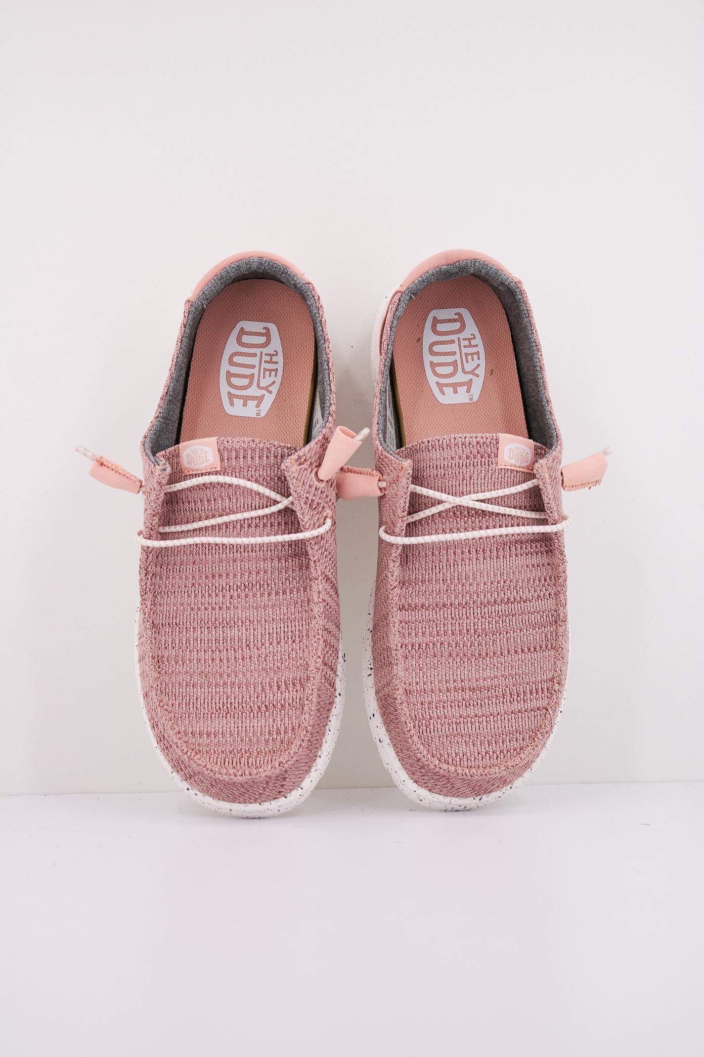 HEY DUDE WENDY SPORT MESH en color ROSA  (3)
