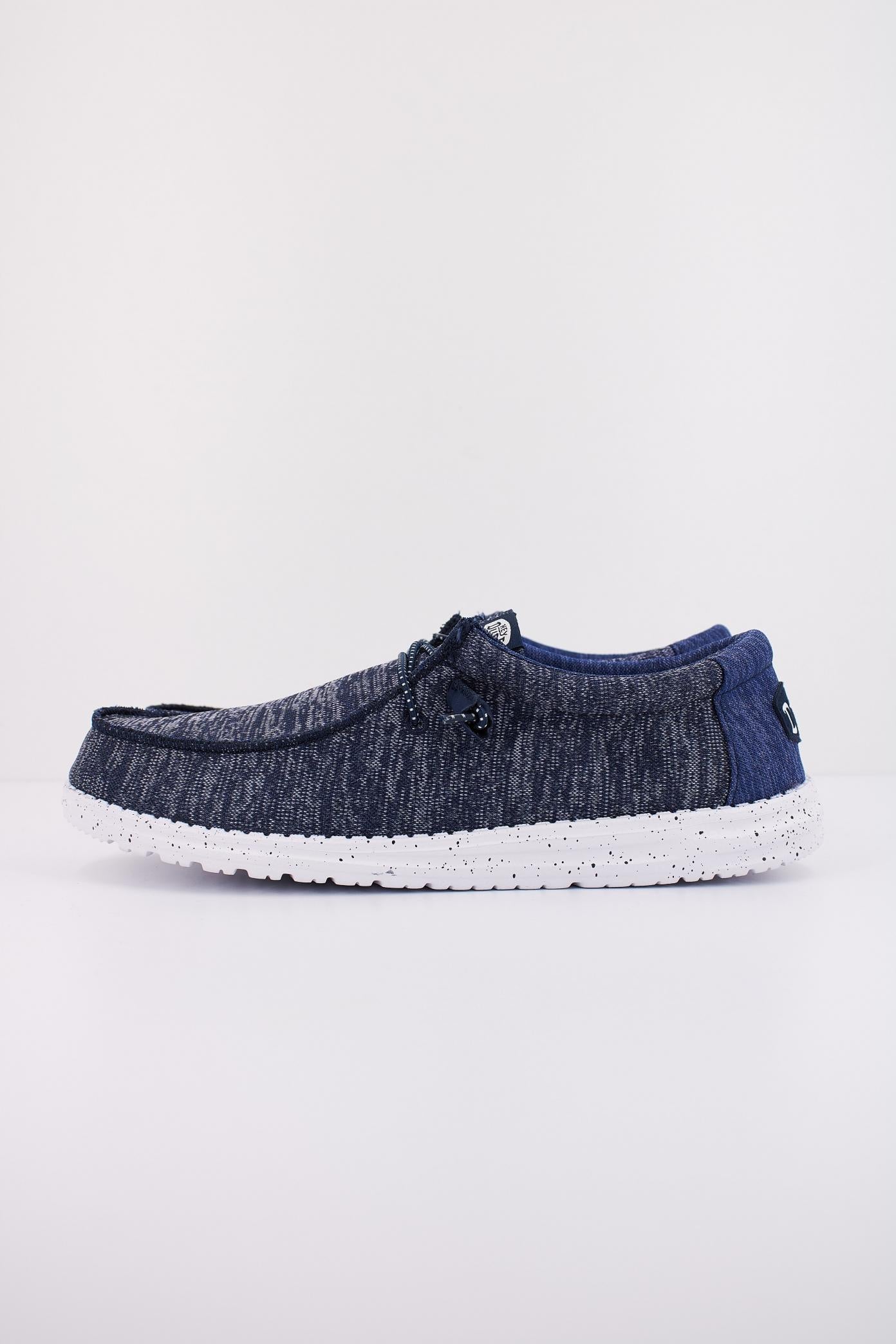 HEY DUDE WALLY SPORT KNIT en color AZUL  (1)