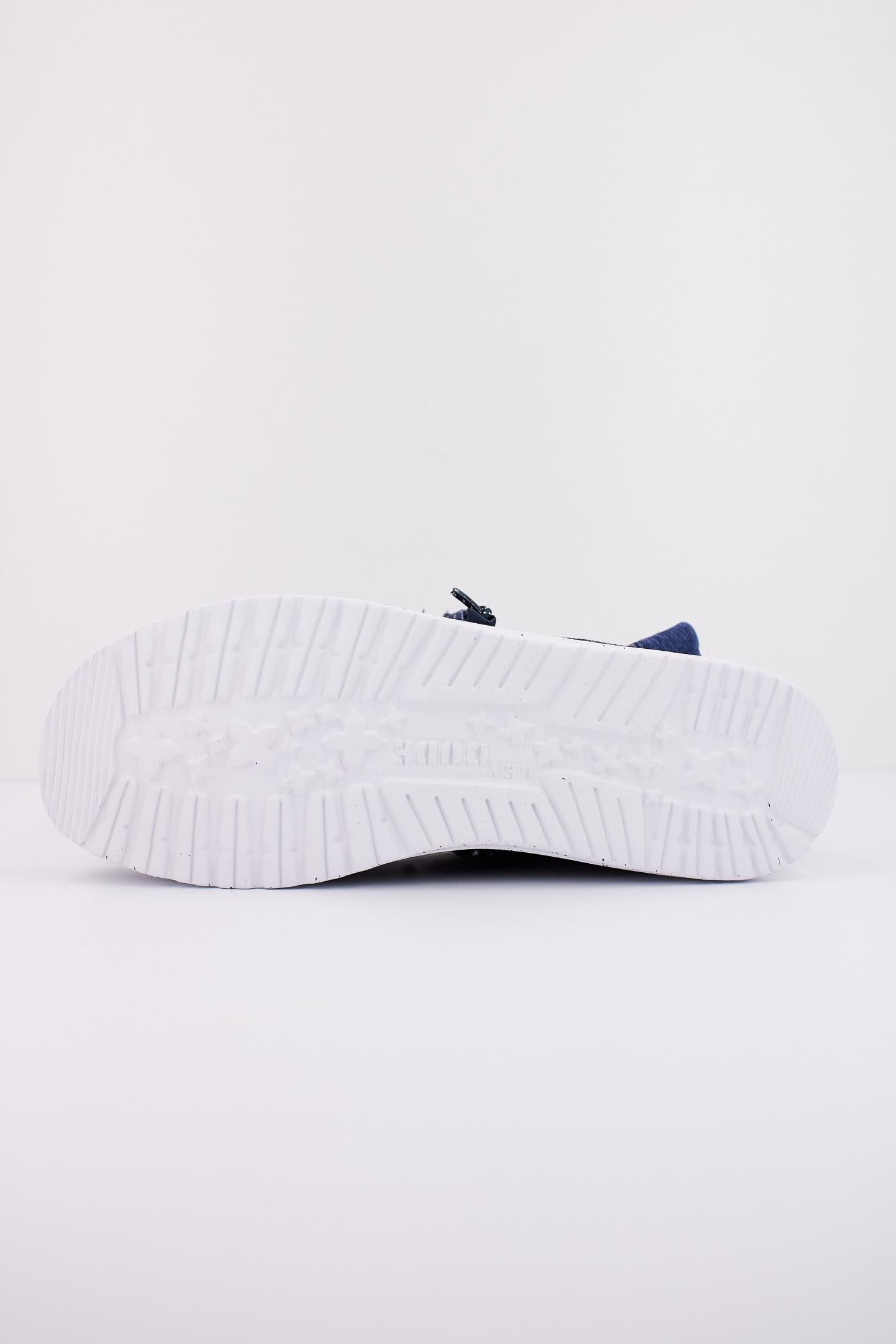 HEY DUDE WALLY SPORT KNIT en color AZUL  (5)