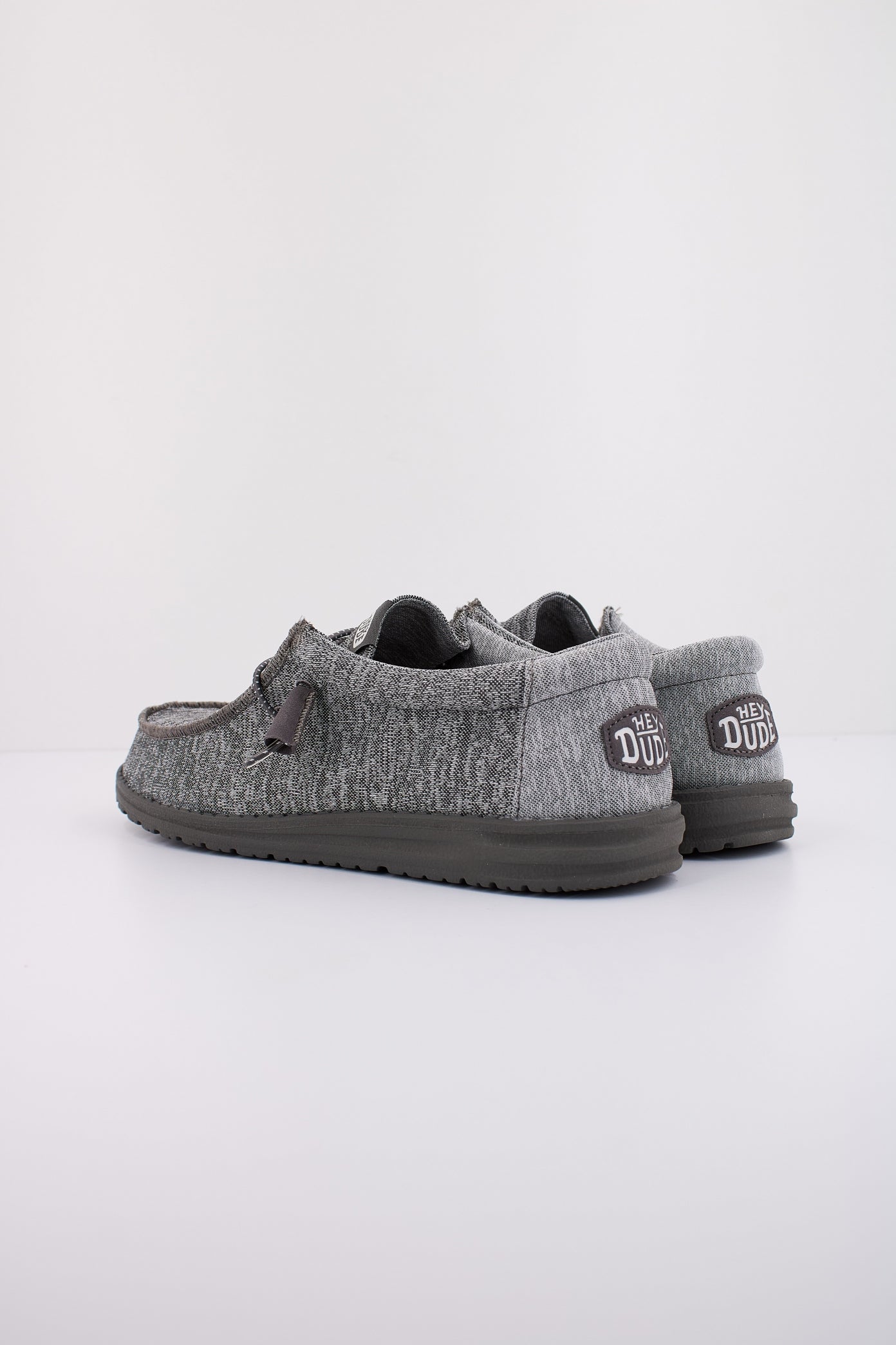 HEY DUDE WALLY SPORT KNIT en color GRIS  (4)