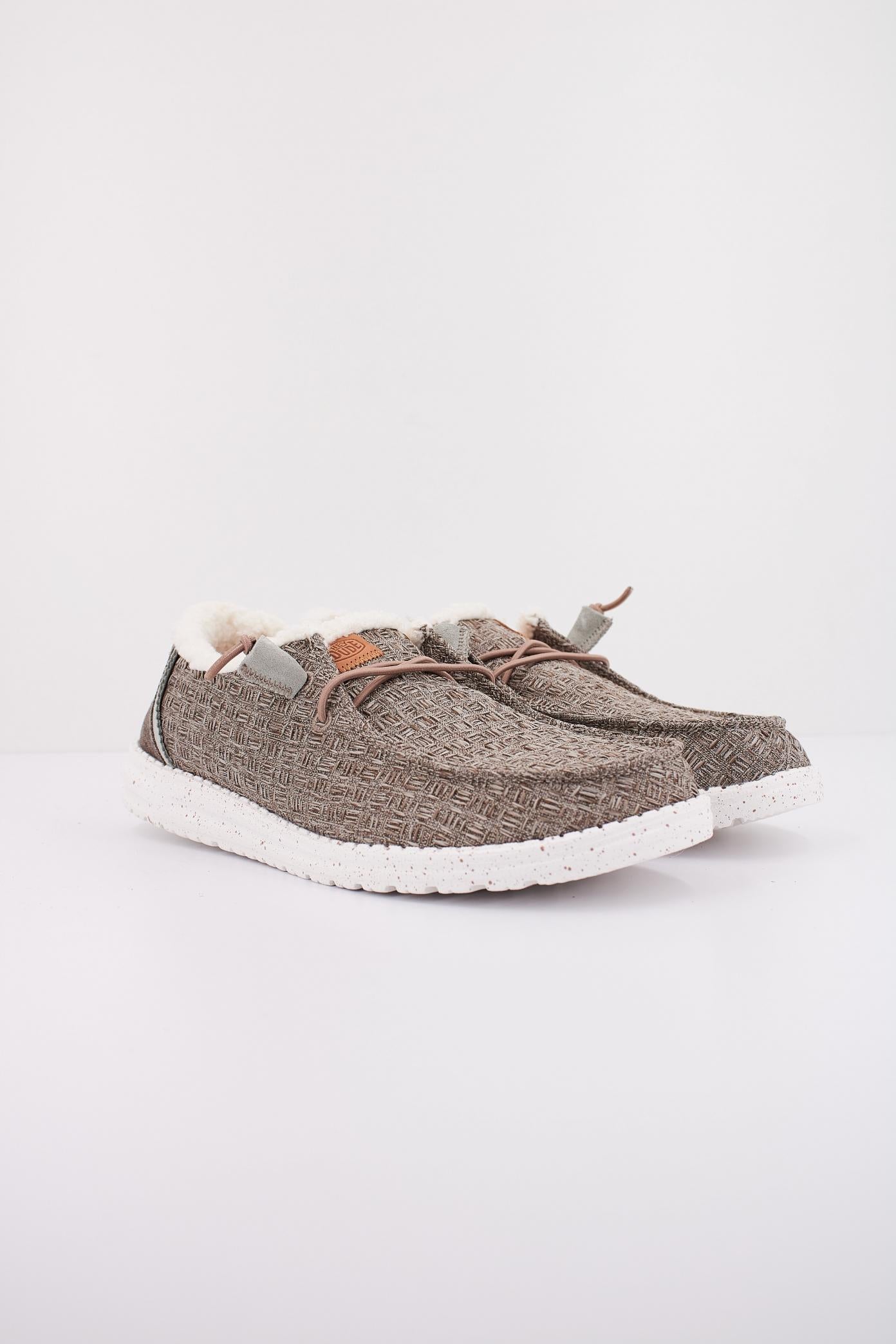 HEY DUDE WENDY WARMTH en color MARRON  (2)