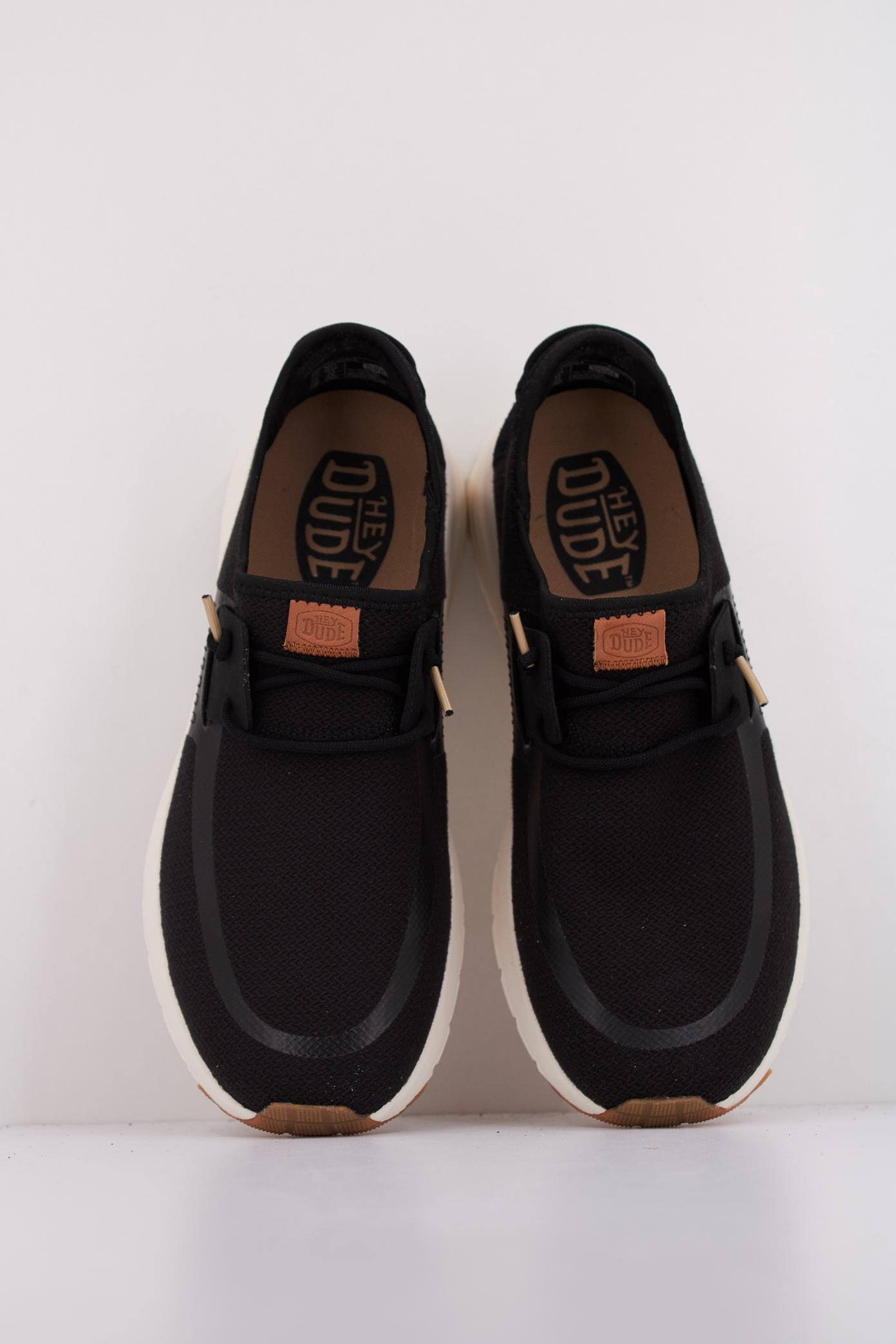 HEY DUDE SIROCCO M NEUTRALS en color NEGRO  (3)