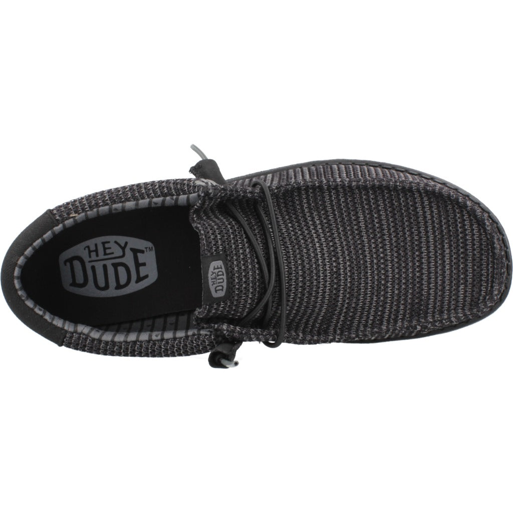 HEY DUDE WALLY STRETCH SOX en color NEGRO  (7)