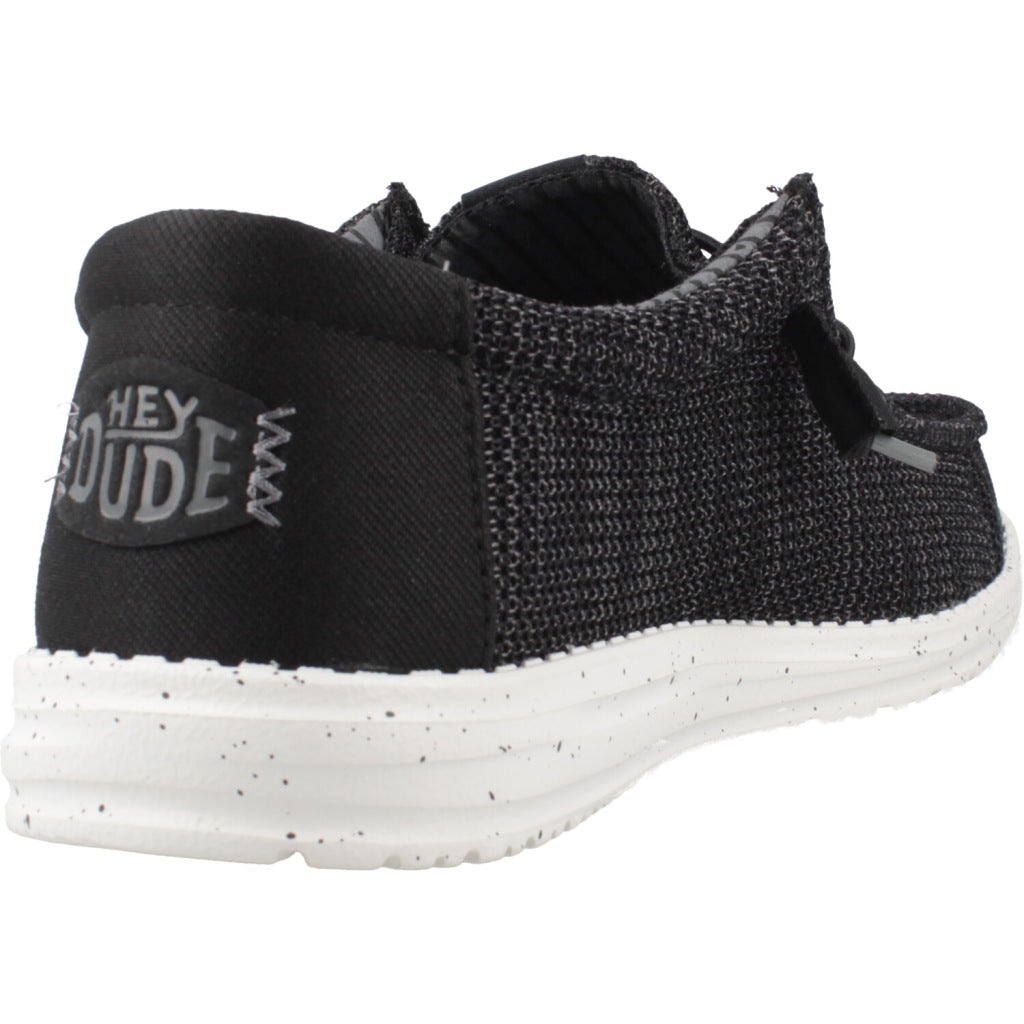 HEY DUDE WALLY STRETCH SOX en color NEGRO  (3)