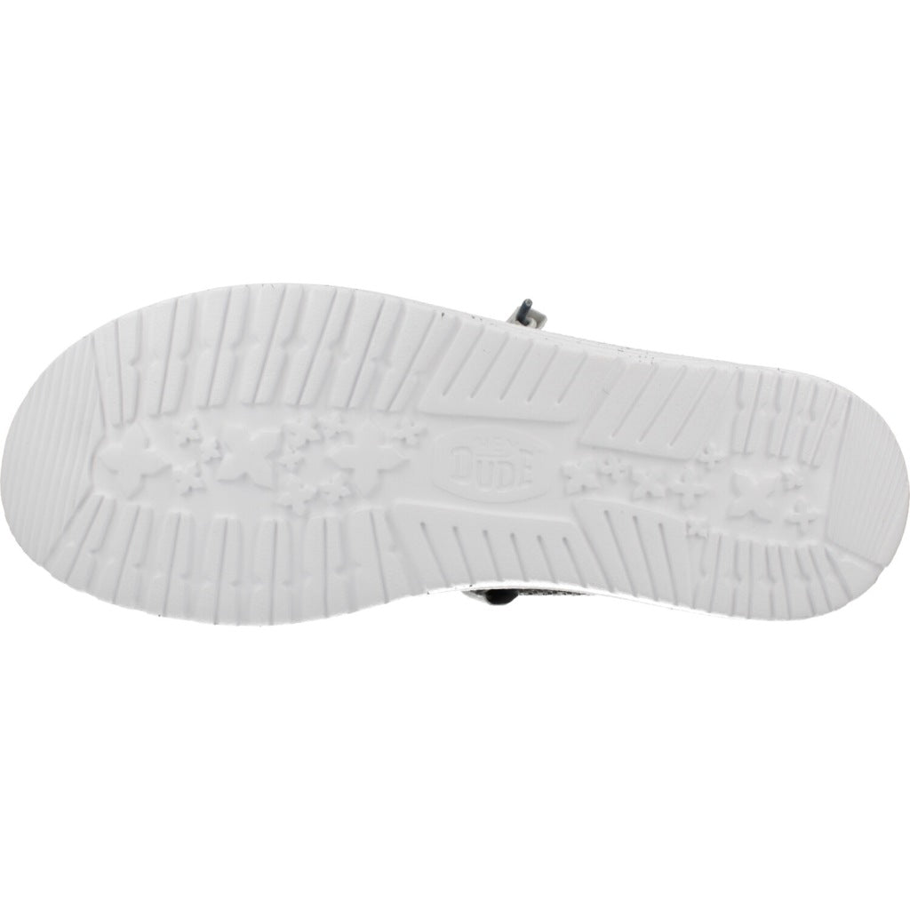 HEY DUDE WALLY STRETCH SOX en color GRIS  (7)