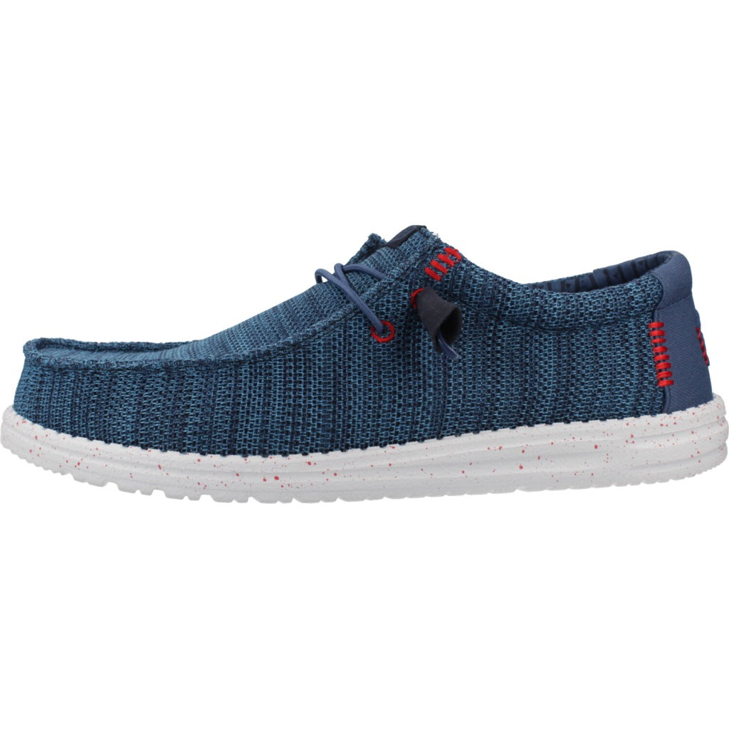 HEY DUDE WALLY STRETCH SOX en color AZUL  (2)