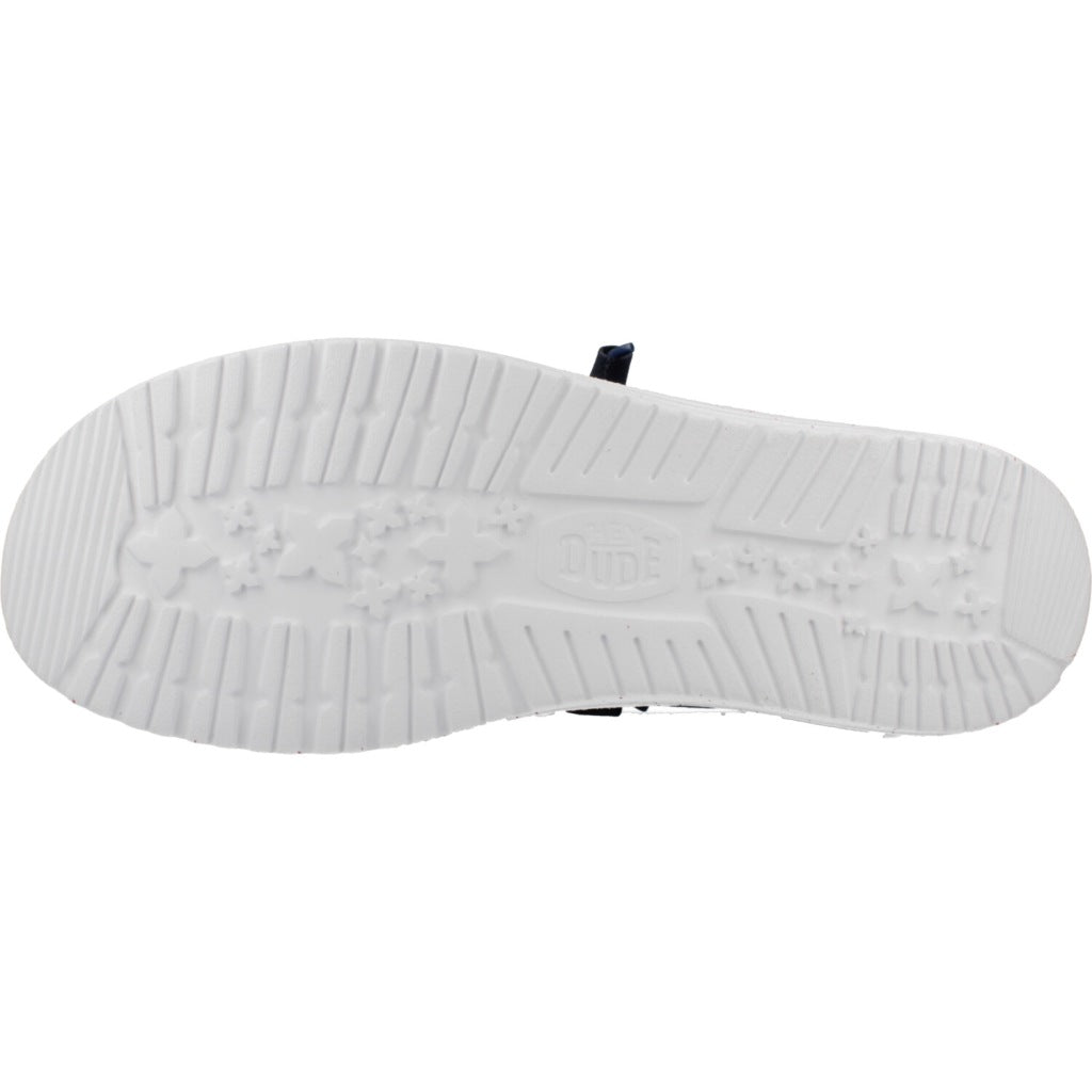 HEY DUDE WALLY STRETCH SOX en color AZUL  (6)