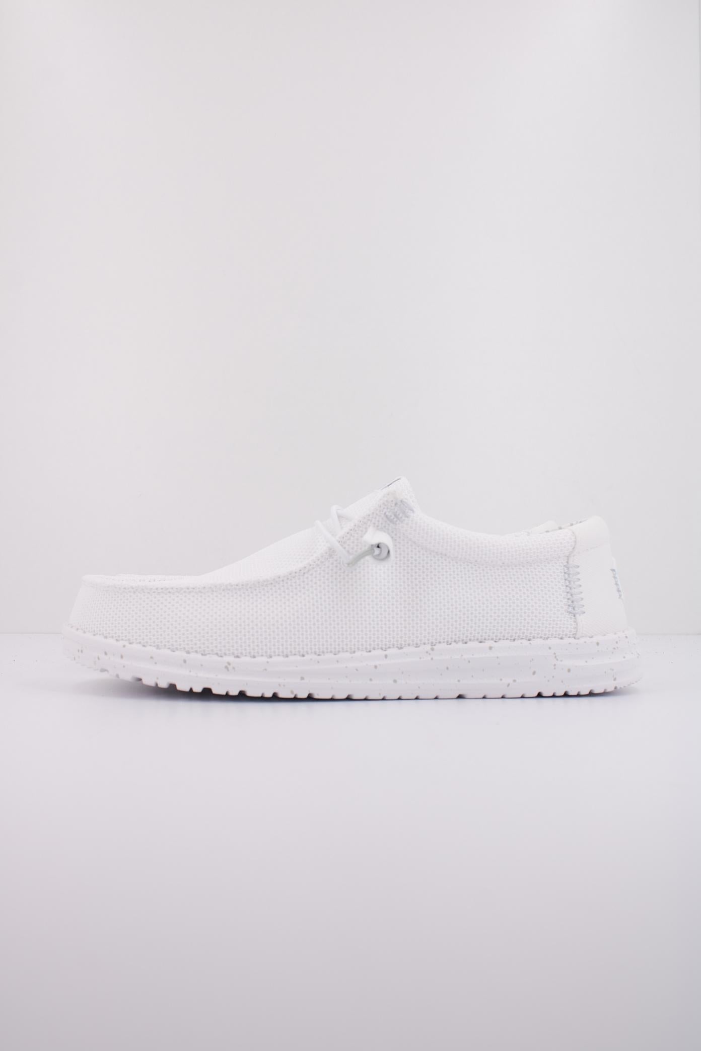 HEY DUDE WALLY STRETCH SOX en color BLANCO  (1)