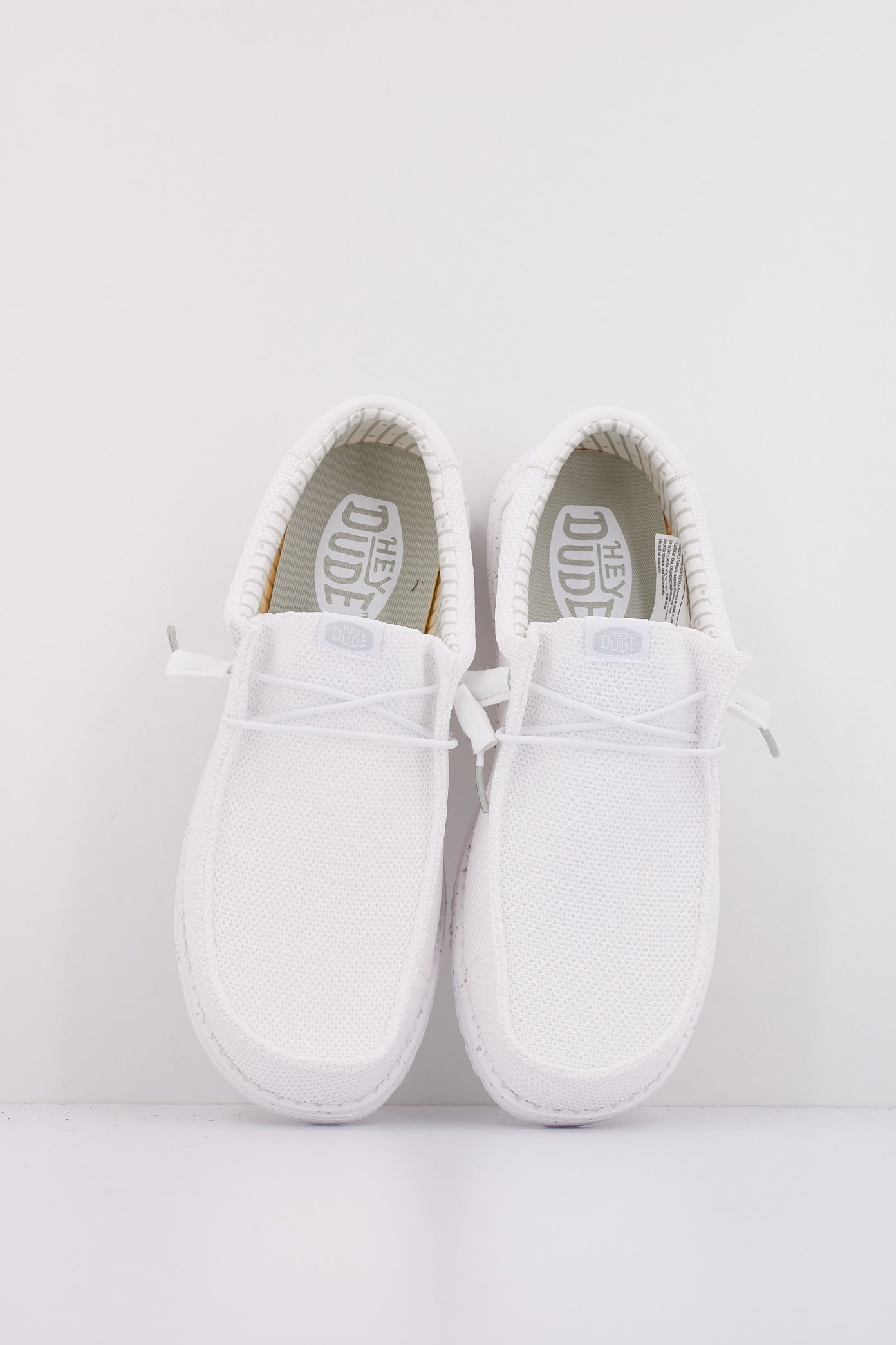 HEY DUDE WALLY STRETCH SOX en color BLANCO  (3)