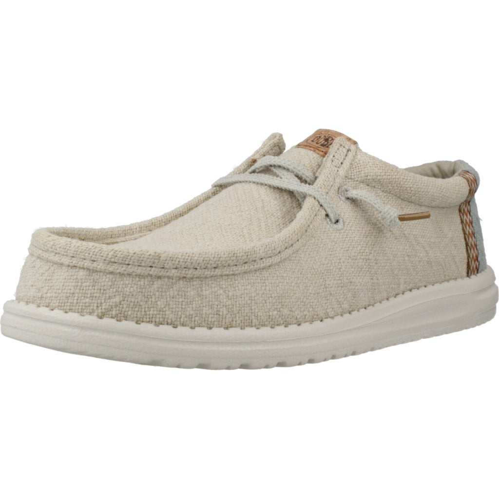 HEY DUDE WALLY JUTE en color BEIS  (1)
