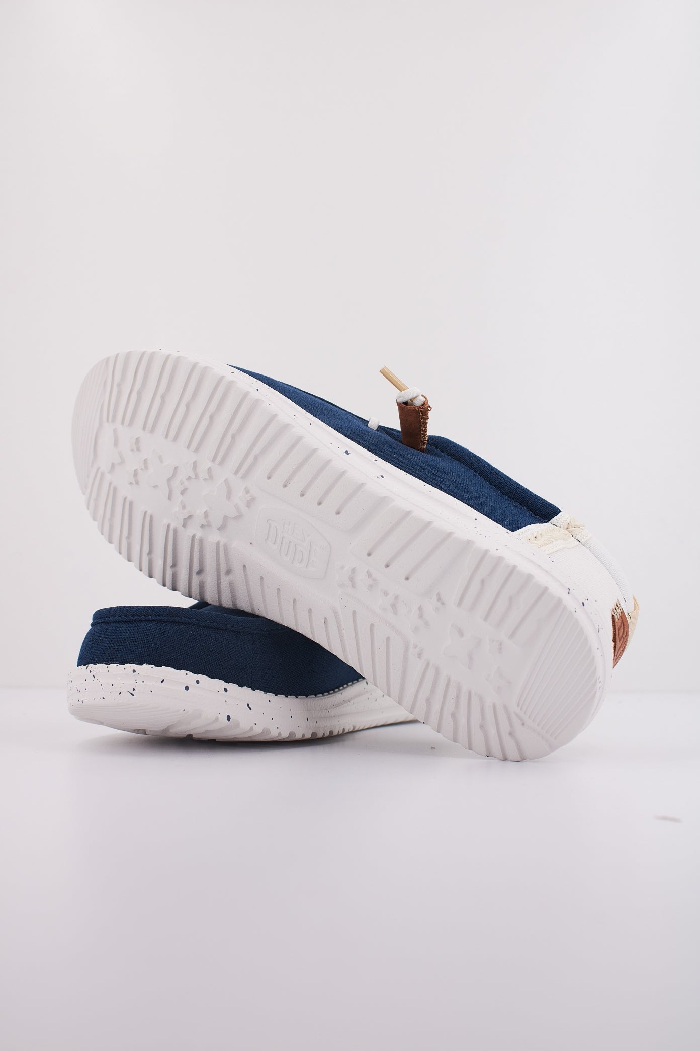 HEY DUDE WALLY SUMMER LINEN en color AZUL  (5)