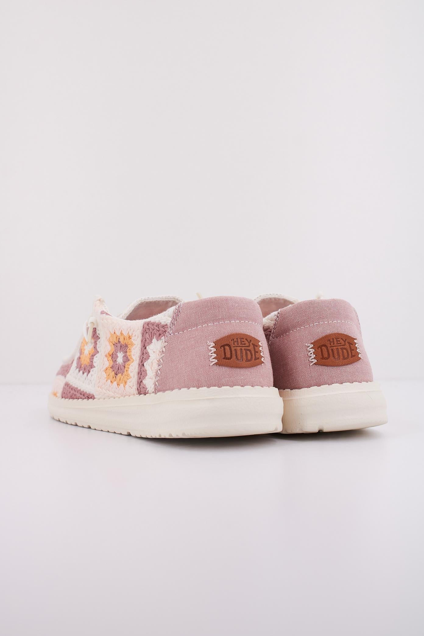 HEY DUDE  WENDY COTTAGE CROCHET en color BLANCO  (4)
